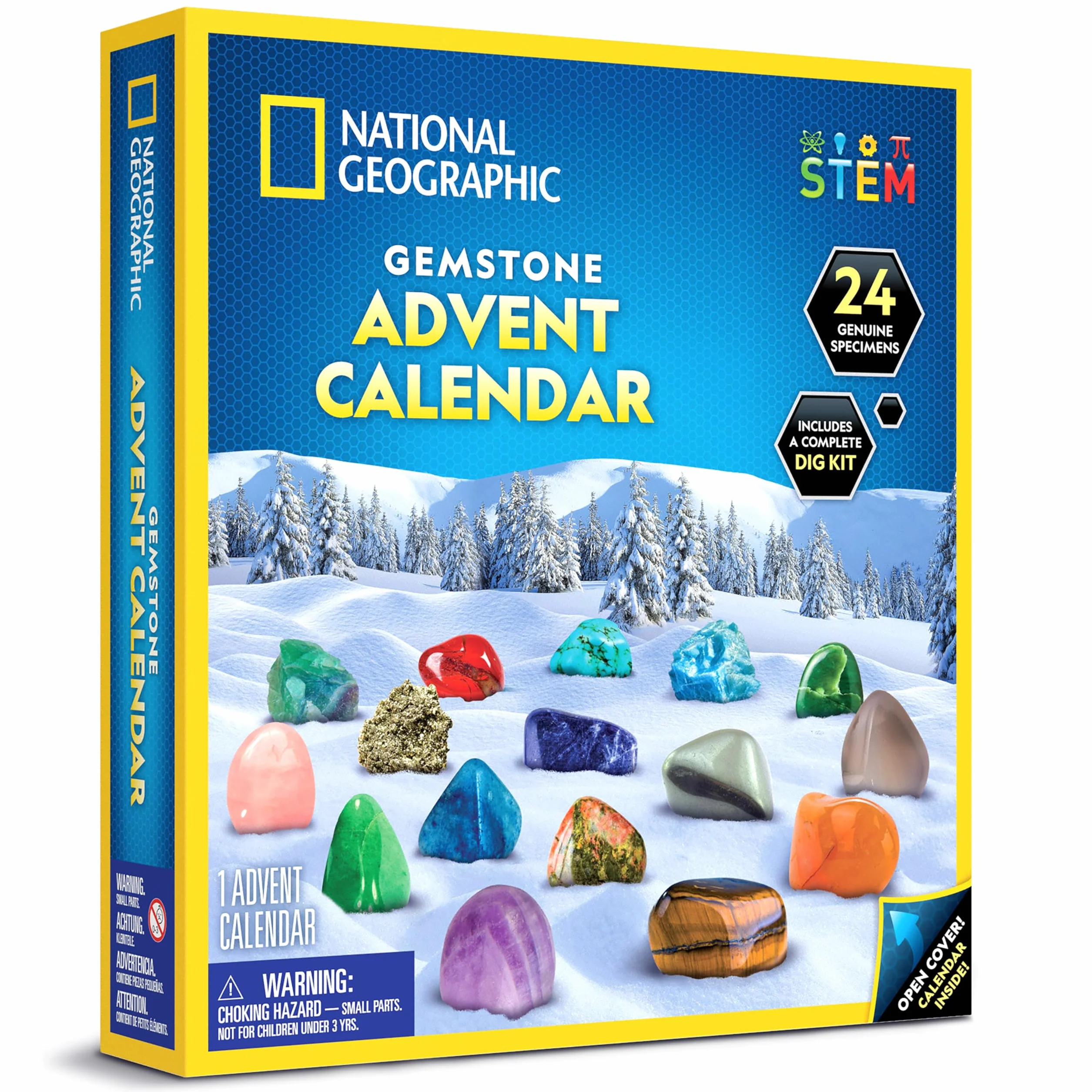 NATIONAL GEOGRAPHIC Kalendarz Adwentowy, zabawka kreatywna