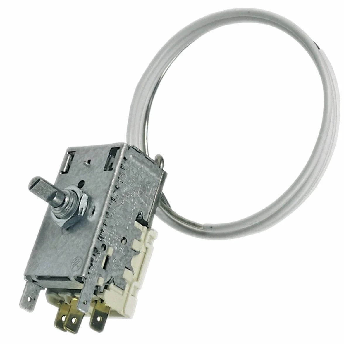 Termostat do lodówki 750 mm rura kapilarna 3 x 6,3 mm AMP Indesit C00038640