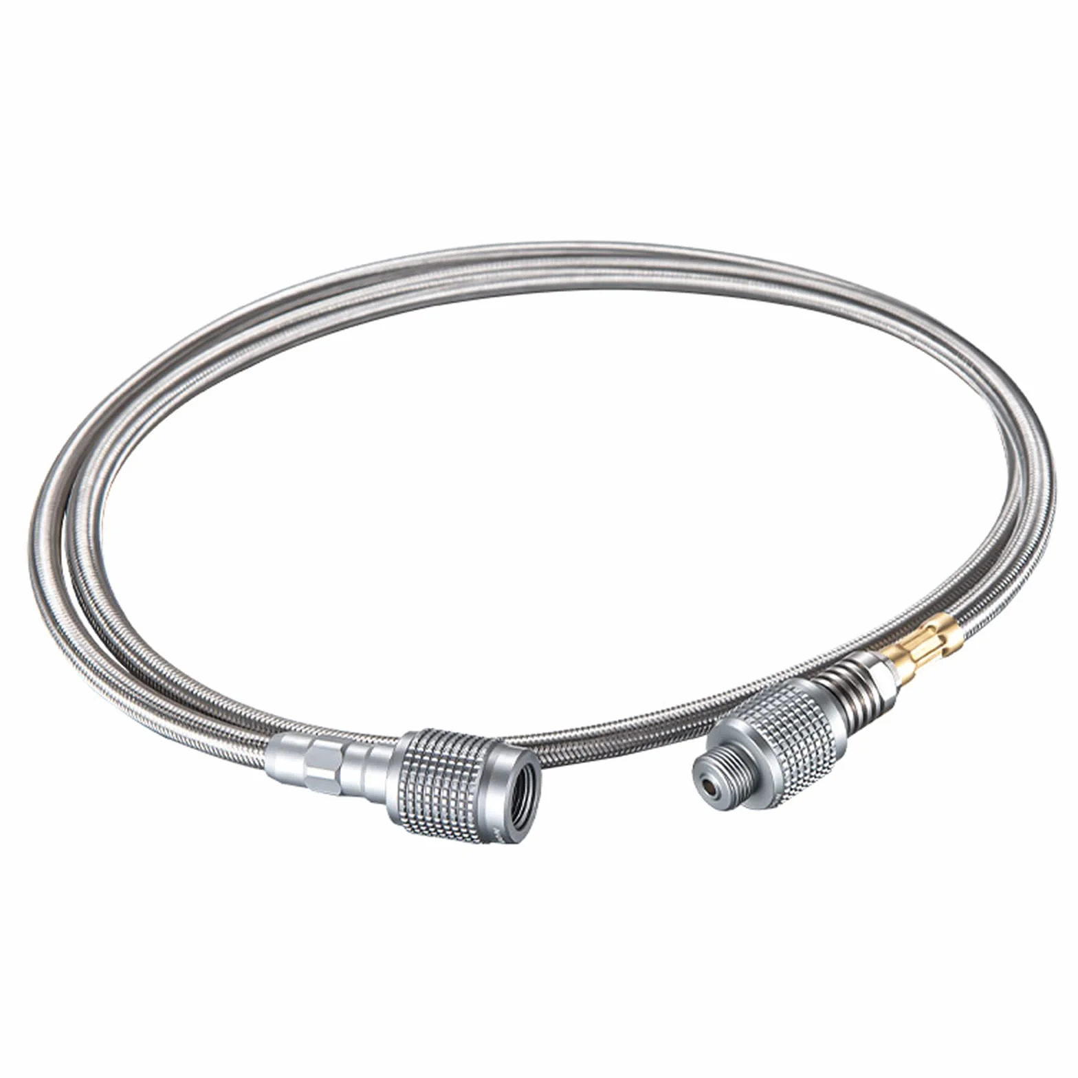 Campingmoon Camping adapter głowicy kanistra gazowego wąż gazowy do zaworu liniowego EN417 wkręcany kanister i urządzenie 100 cm
