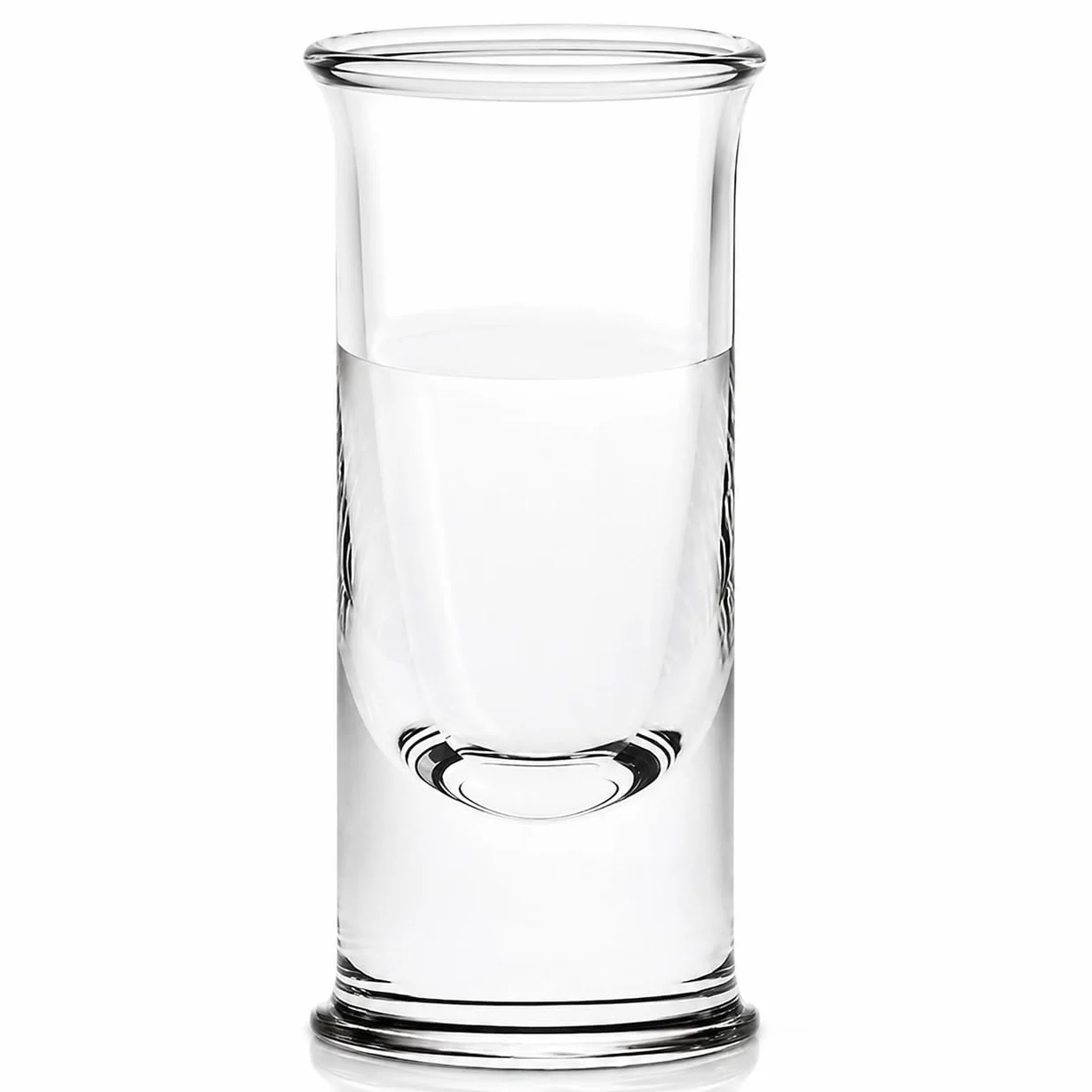 Holmegaard Kieliszek do wódki 5 cl nr 5 z dmuchanego szkła oryginalny design, przezroczysty
