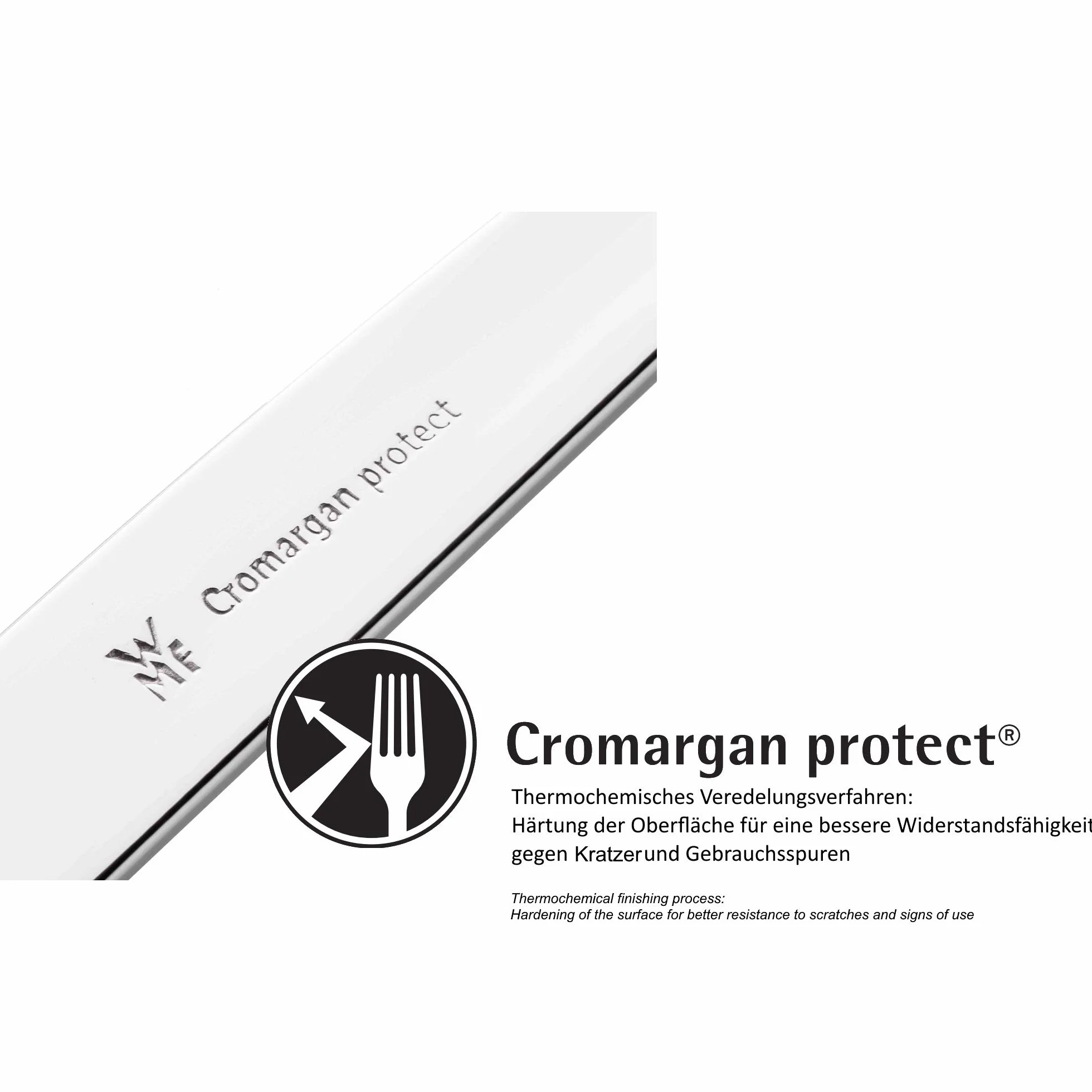 WMF łyżka do serwowania Virginia Cromargan protect ze stali nierdzewnej, częściowo matowana, bardzo odporna na zarysowania