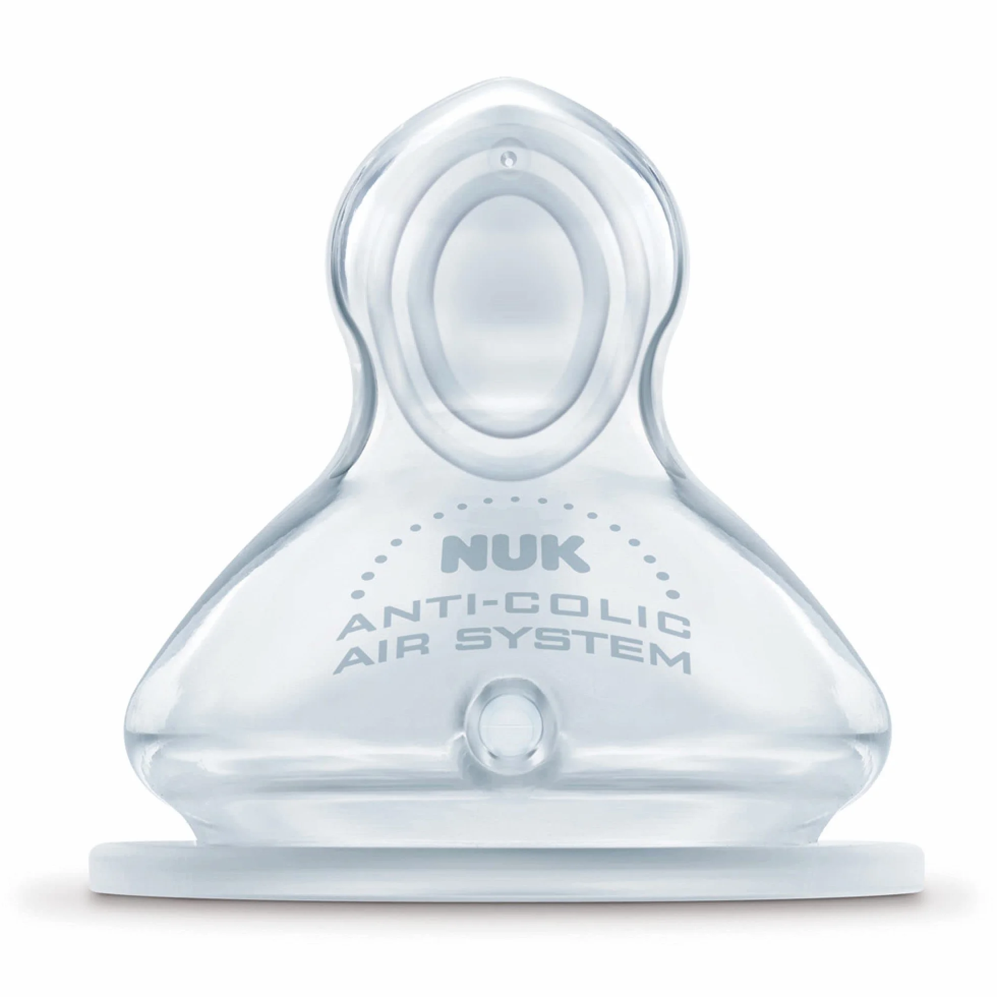 NUK - 2 smoczki First Choice, rozmiar 1 (0-6 miesięcy), Piercing Lait M