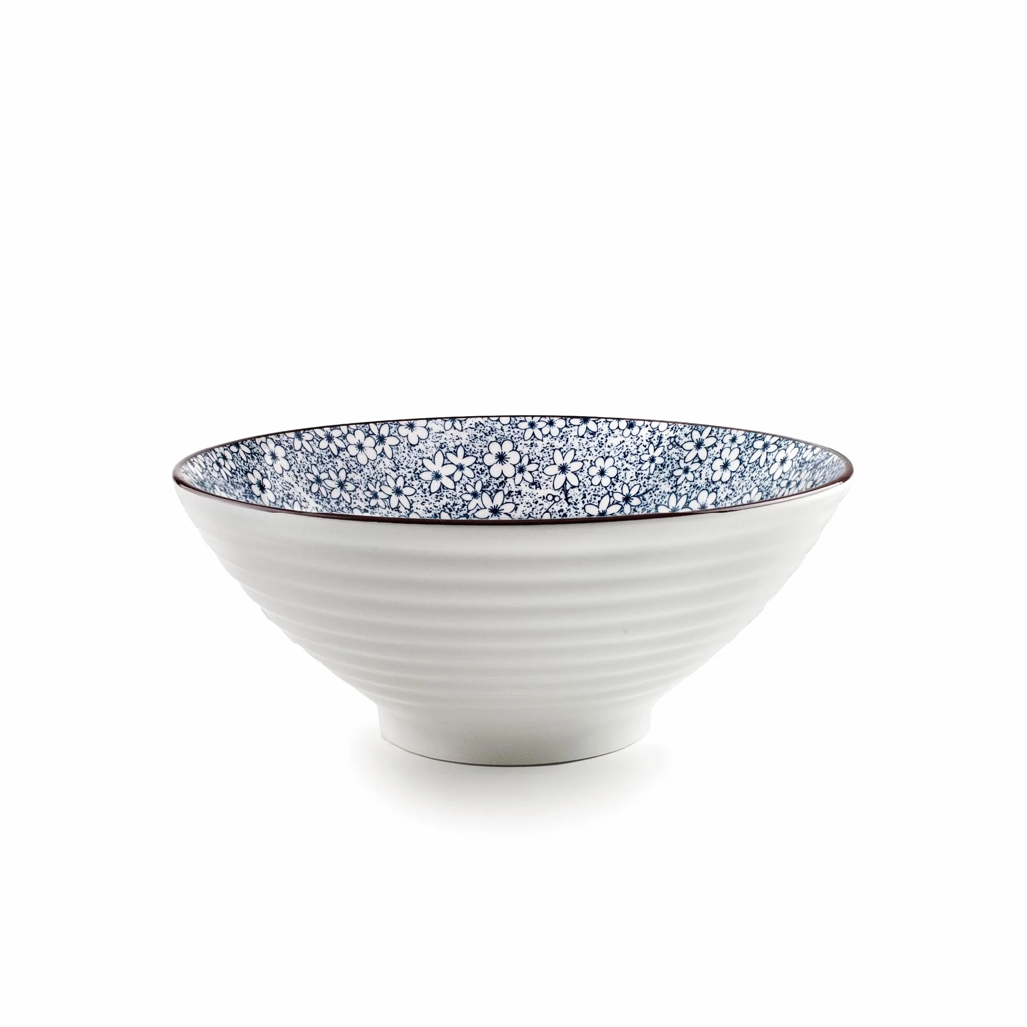 IBILI - Zestaw do Ramen Sapporo, miska + łyżka + 2 pałeczki, porcelana