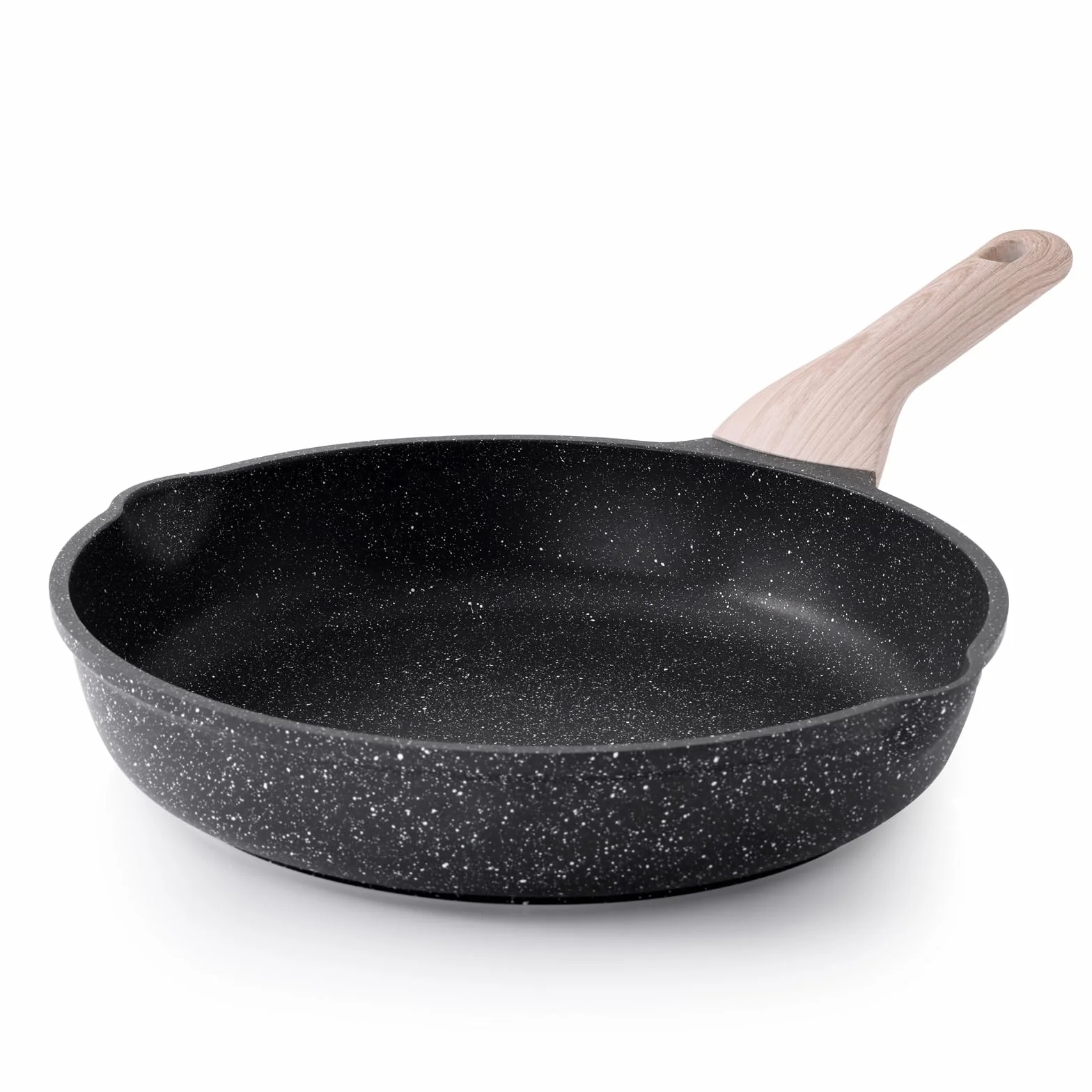 Kordisen Patelnia Nieprzywierająca, 28 cm Patelnia Indukcyjna, Zdrowa i Nietoksyczna, Bez PFOA