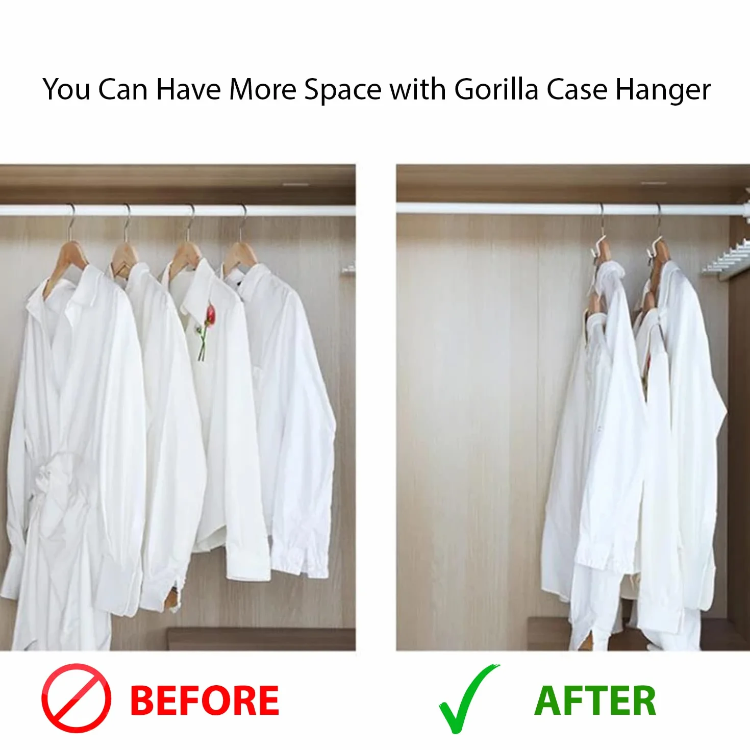 Clothes Hanger Connector Hooks 20 PCS Heavy-Duty Space Saving Clothes Organizer