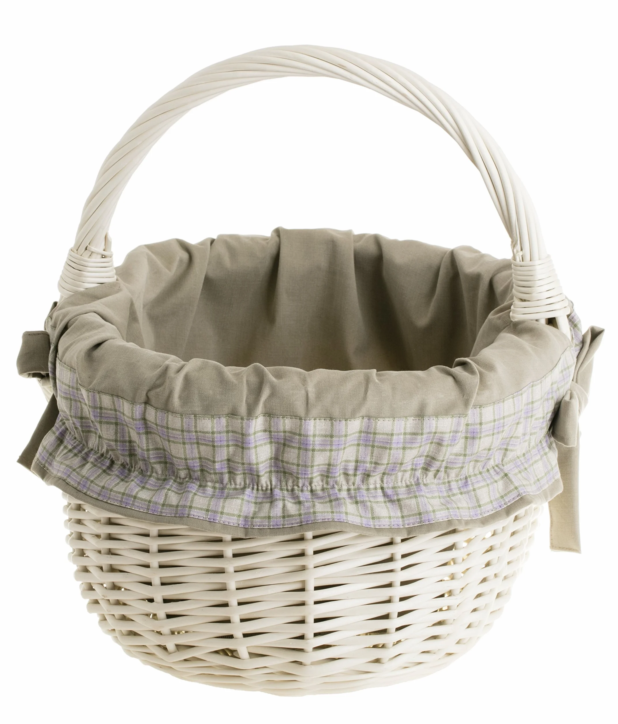 e-wicker24 Wiklinowy kosz na zakupy, kosz na prezent, kosz na piknik