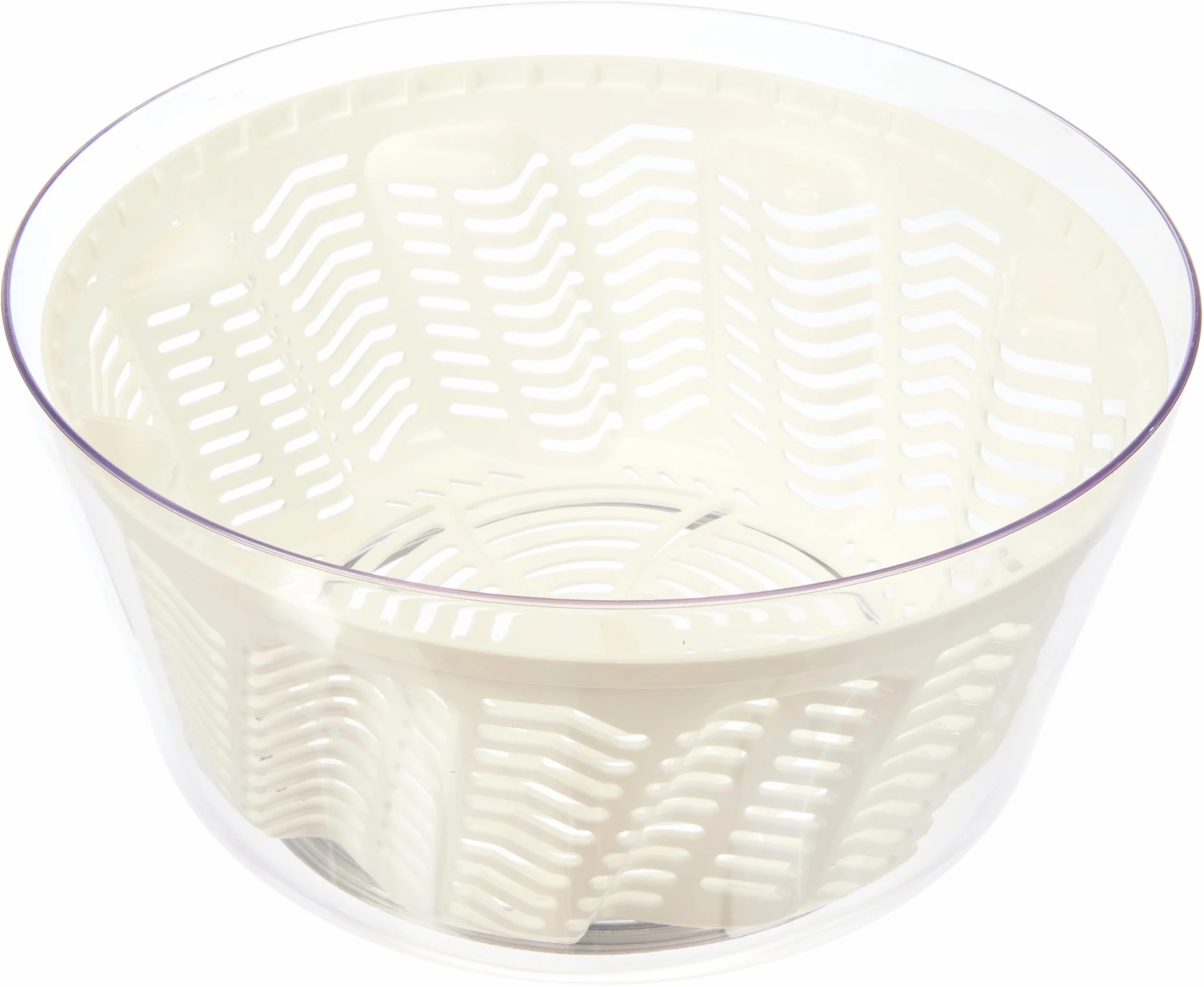 Zyliss Easy Spin 2 Salad Spinner, duża pojemność 6 l, biała, unikalna technologia AquaVent™, zwijany przewód i system hamulcowy, antypoślizgowa podstawa, łatwe czyszczenie, tworzywo sztuczne