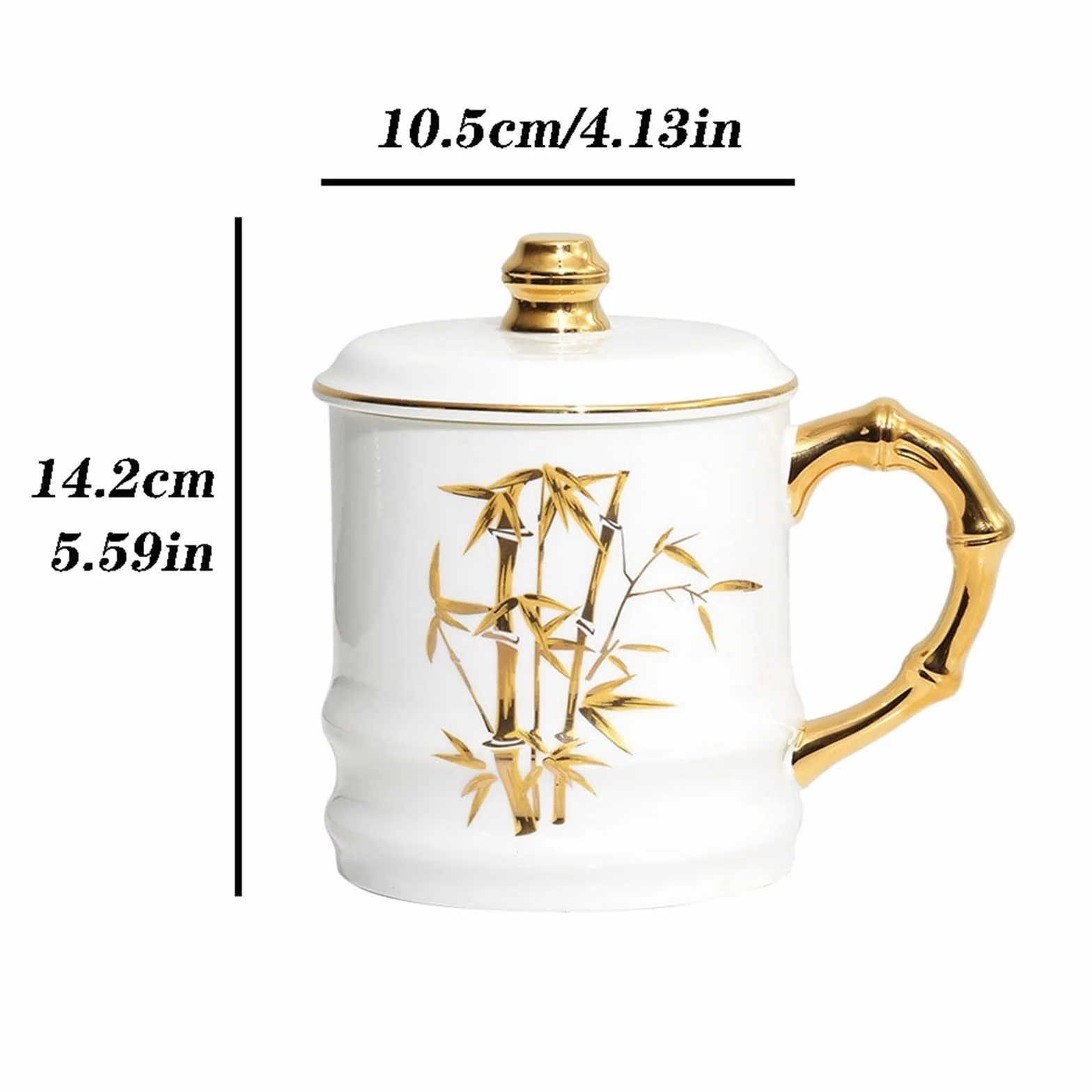 Kubki Kubki 650 ml Filiżanka Herbaty Z Pokrywą Duża Pojemność Porcelany Kostnej Filiżanka Kawy Śniadanie Kubek Mleka Prezent dla Przyjaciół