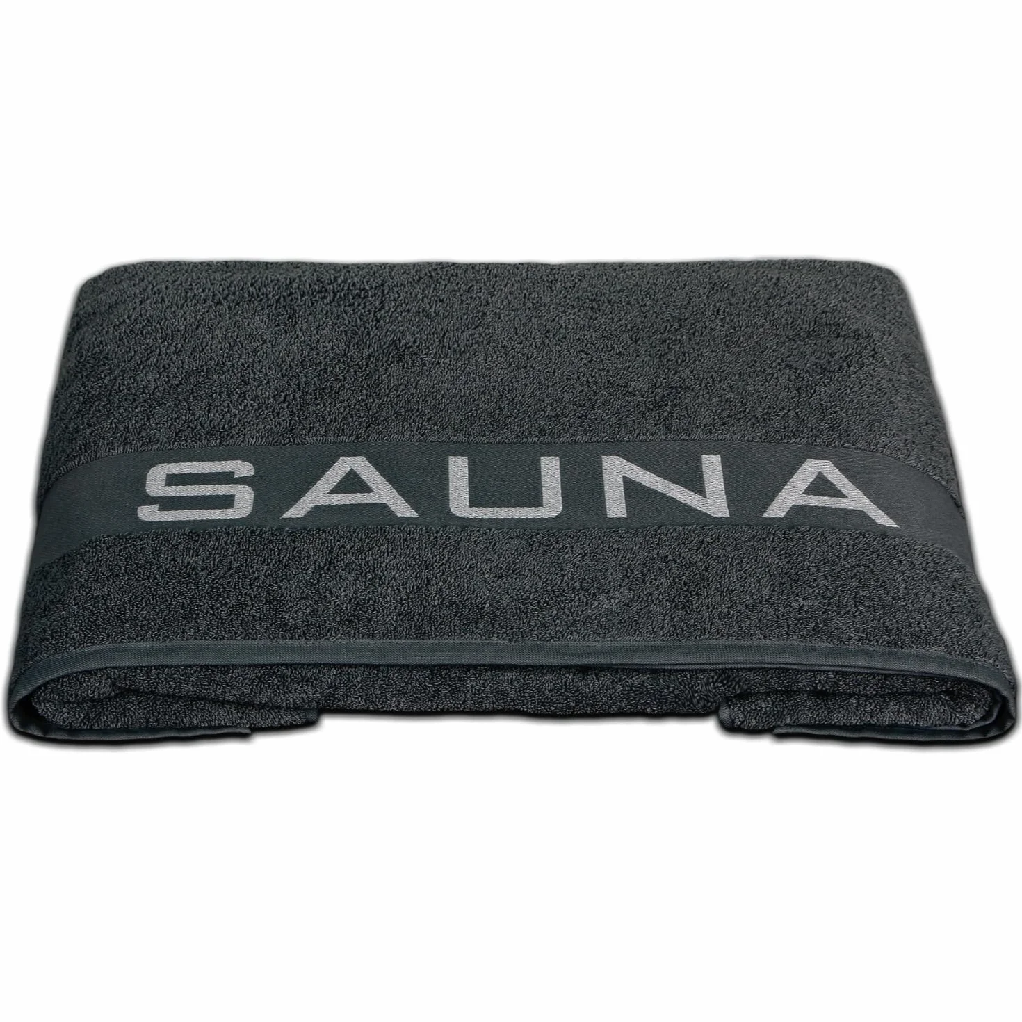 Delindo Lifestyle Ręcznik do sauny Colares 80 x 200 cm bawełna czarny