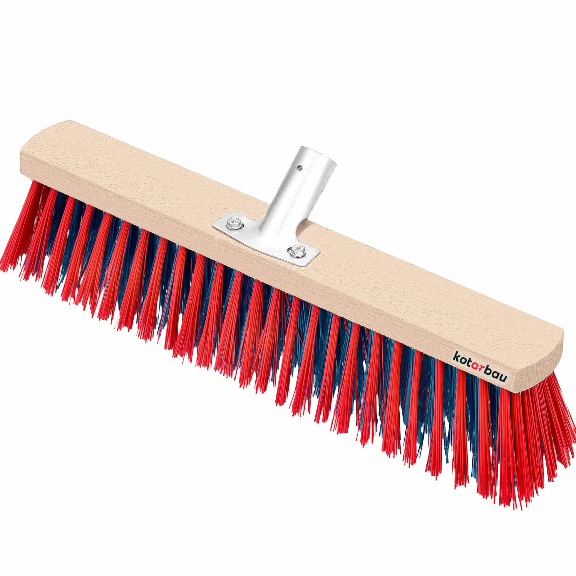KOTARBAU® Ulicówka - 43 CM - Zamiatacz - Szczotka - Miotła Drewniana - Zmiotka - PVC