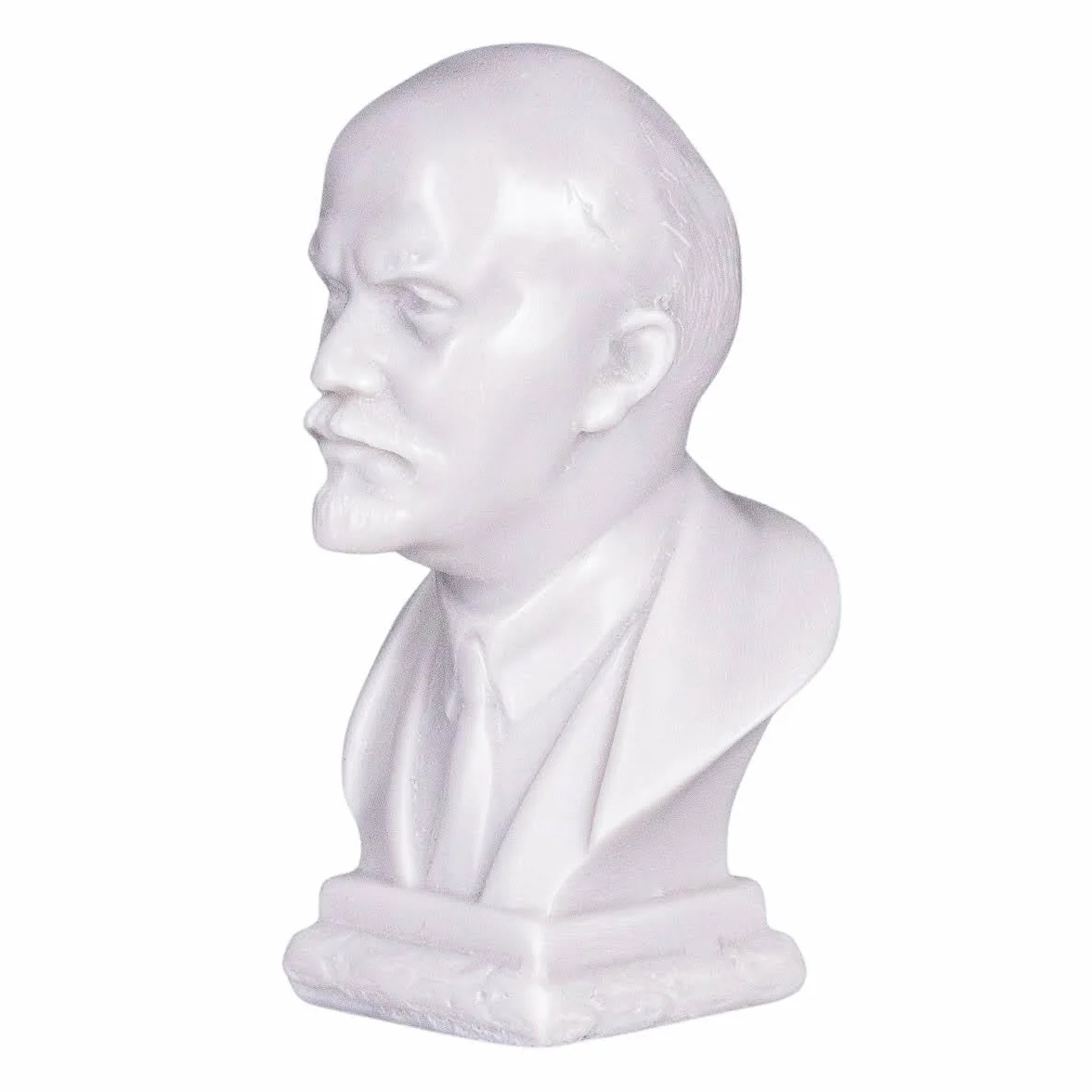 Radziecki rosyjski przywódca ZSRR Władimir Lenin marmurowy popiersie rzeźba 9,5 cm