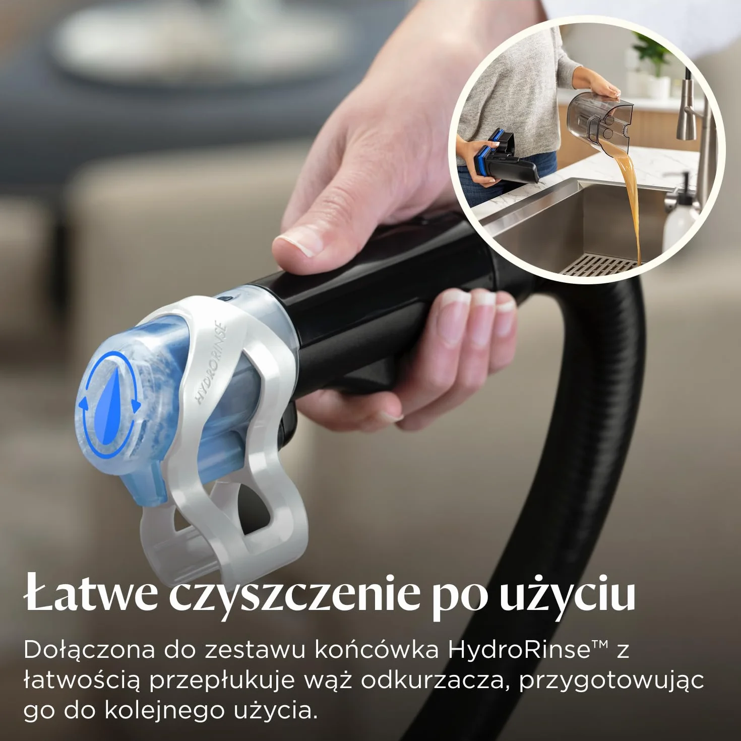 BISSELL SpotClean C5, Odkurzacz Piorący do Tapicerki, Odkurzacz do Dywanów z Systemem Triple Action, Lekka Odkurzacz do Prania Dywanów, Tapicerki, Samochodów, Kanapy i Innych, Mocny Silnik 400W, 3861N