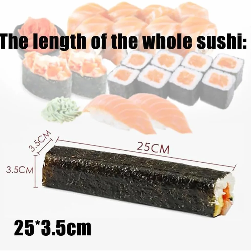 Maszyna do sushi, ręczna maszyna do zwijania sushi, wałek do sushi DIY do łatwego i wydajnego zwijania, wysoka wydajność produkcji, idealny do użytku domowego lub profesjonalnego