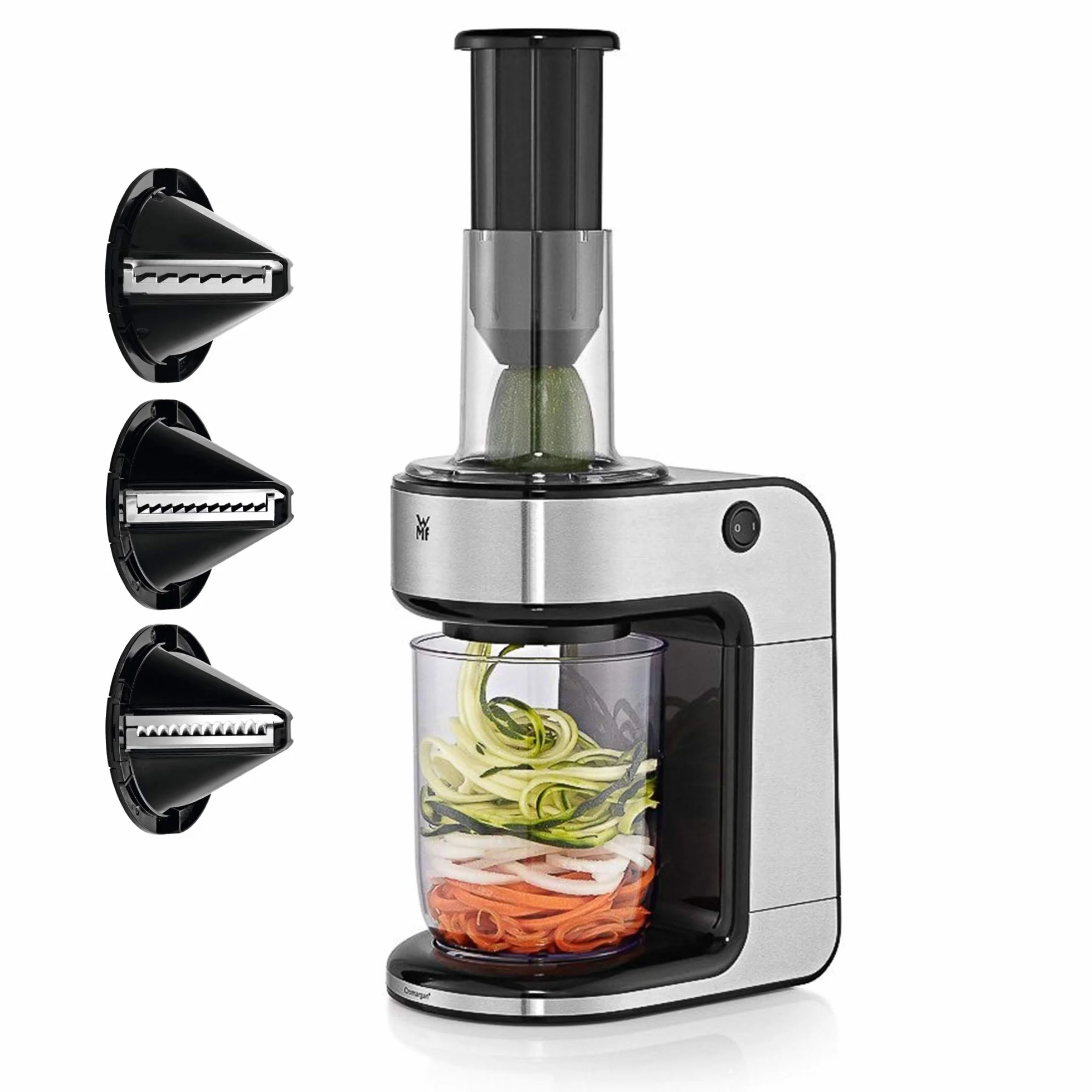 Wmf 416480011 KULT X Krajalnica Spiralna do Warzyw, Inne, 80 W, Srebrny/Czarny