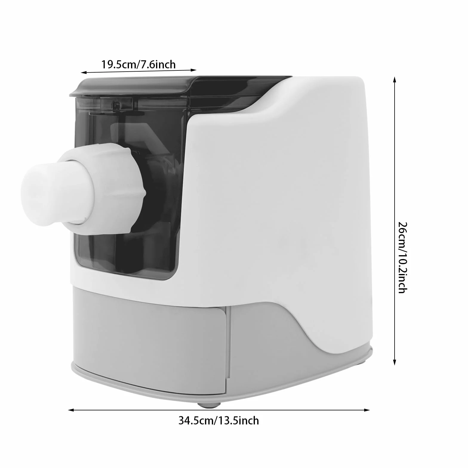Elektryczna maszynka do makaronu z 13 foremkami, 260 W, w pełni automatyczna maszyna do makaronu, do 500 g suchej mąki, makaron do makaronu do pierogów, spaghetti, fettuccine