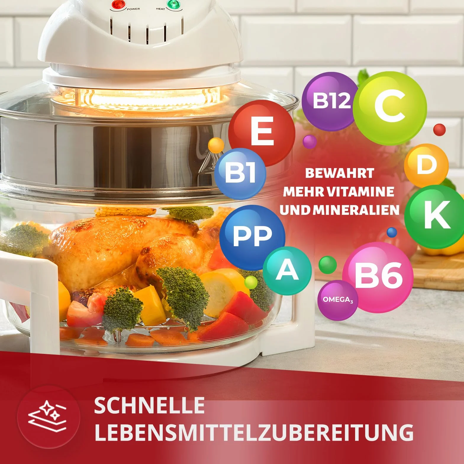 MPM MKO-01 Mini Piekarnik Elektryczny 17l Multicooker z Funkcją Samoczyszczenia