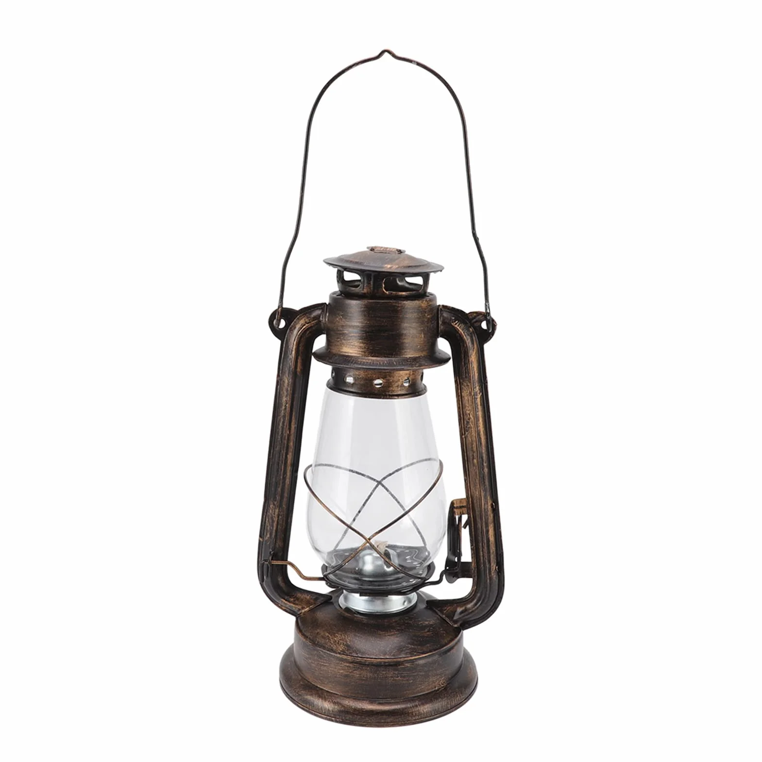 Vintage metalowa olejowa burza latarnia palenie huragan latarnia retro lampy naftowe na kemping piesze wycieczki dekoracja patio