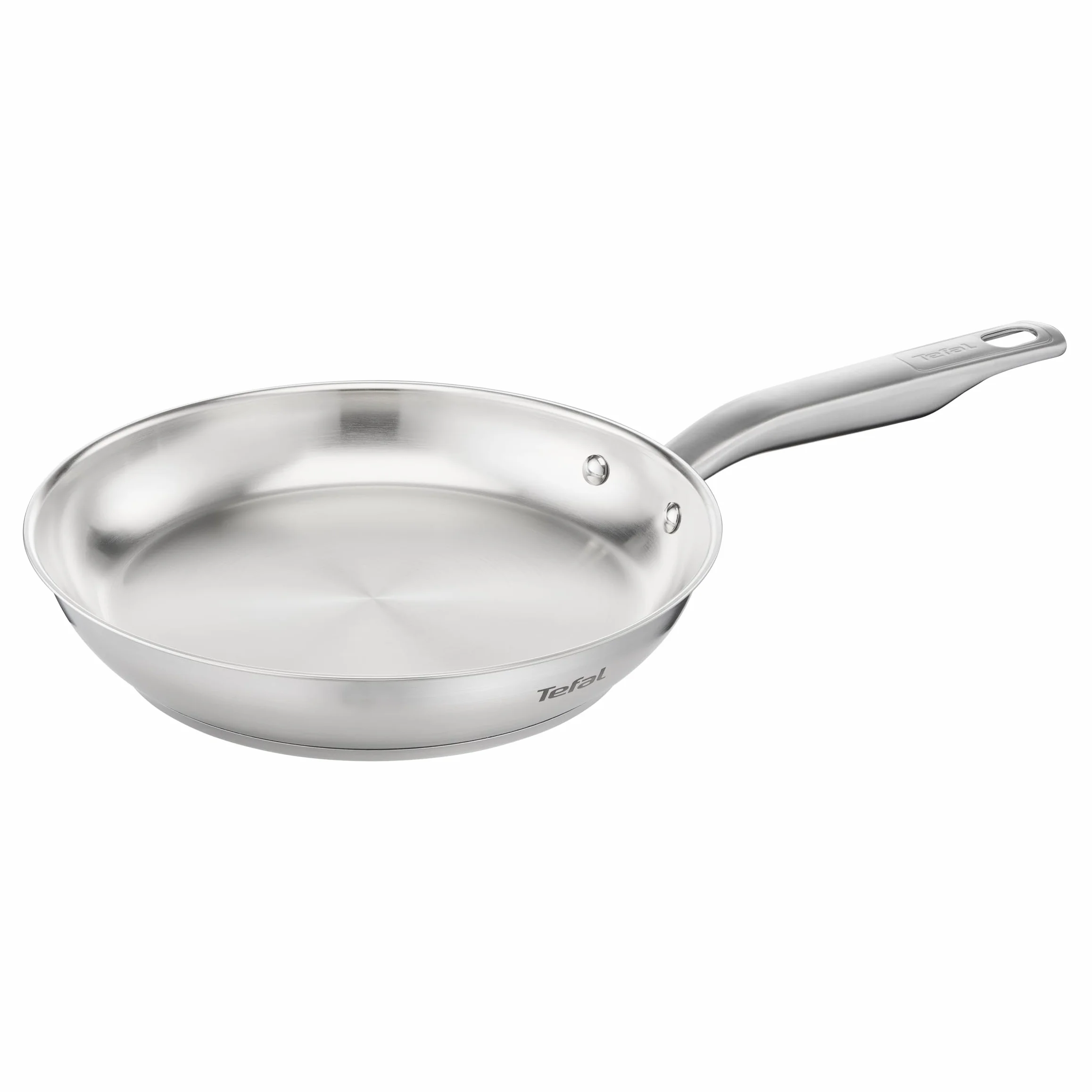 Tefal Virtuoso Zestaw Patelni, Stal Nierdzewna, Srebrny, 24 + 28 cm