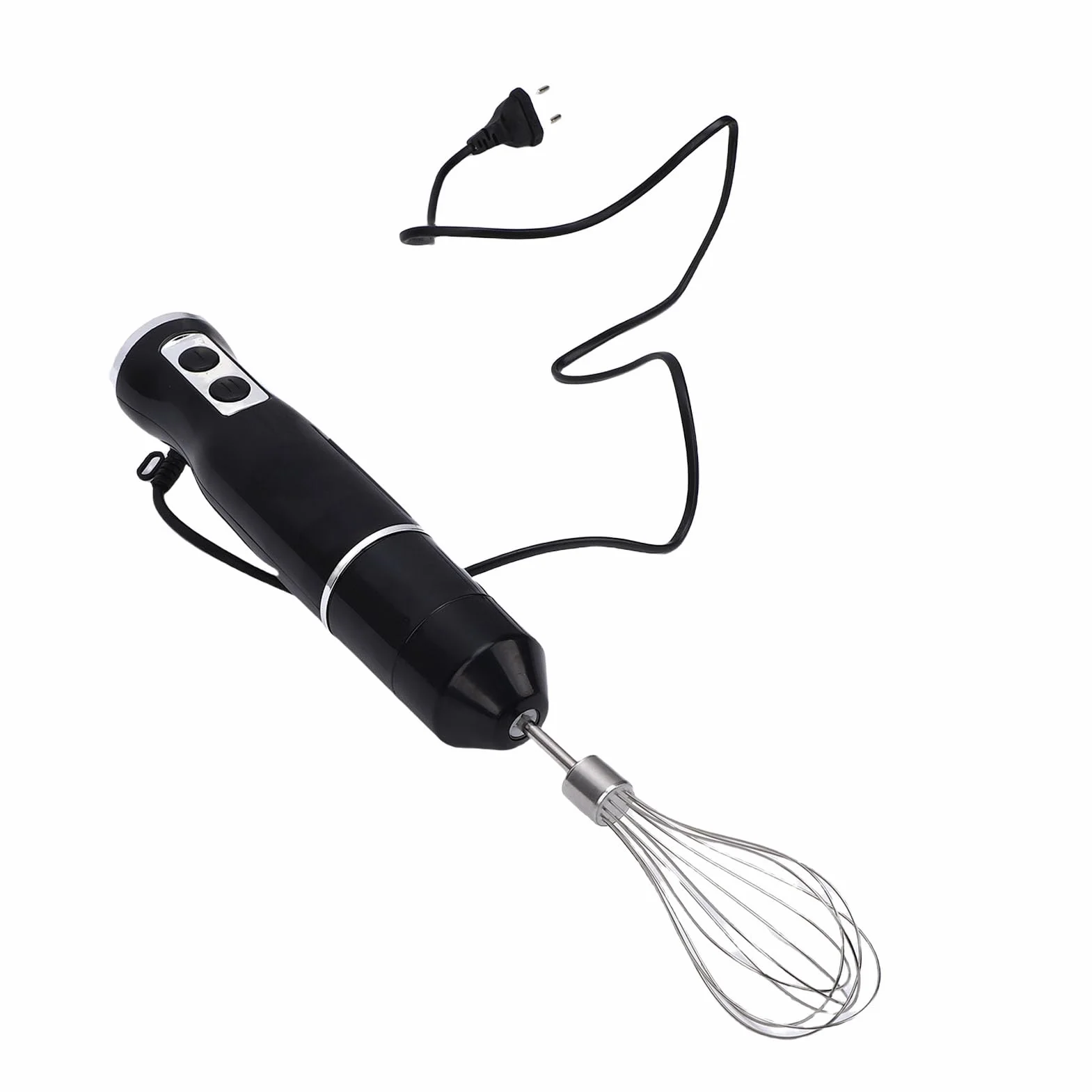 TARSHYRY Zestaw Zanurzeniowego Blendera Ręcznego Mocny Elektryczny Mikser Kijowy ze Stali Nierdzewnej o Mocy 400 W z trzepaczką Rozdrabniacz Kubek do Koktajli Zupy Puree Kuchnia G (wtyczka UE)