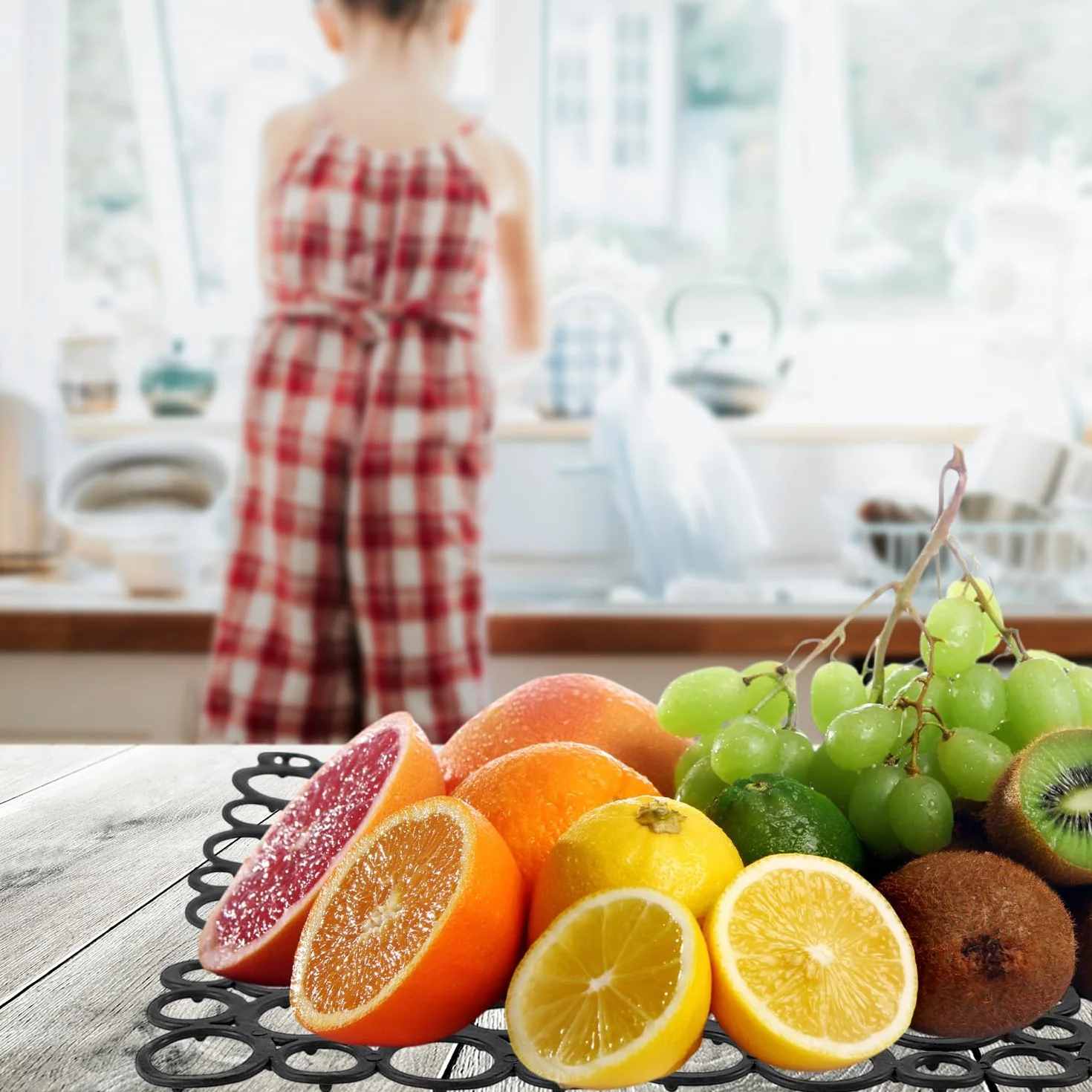 Kerafactum Odporna na wysokie temperatury, możliwość przycięcia dla optymalnej ochrony, nadaje się do mycia w zmywarce i antypoślizgowa, jakość europejska – nie blaknie, nie ma kamienia i