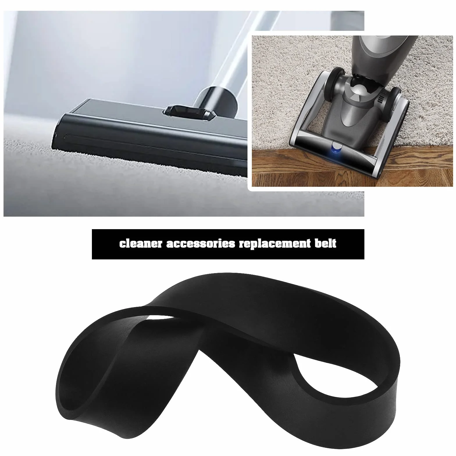 4 szt. pasków do odkurzacza 0300604 kompatybilne z Oreck XL pionowy odkurzacz gumowe paski zamienne 232 mm obwód 16 mm szerokość