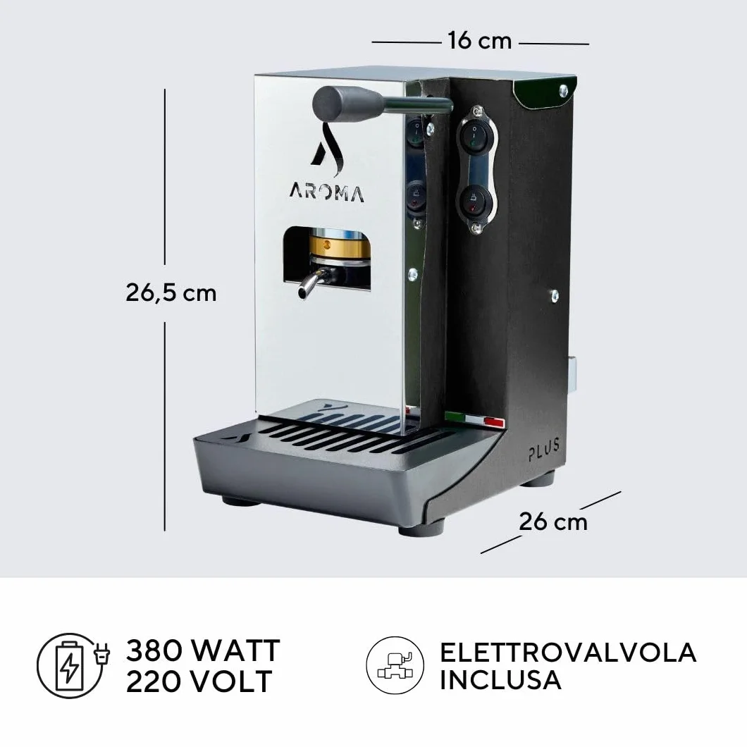 Ekspres do kawy Aroma Plus+ Espresso ESE 44 mm pod kolor biały