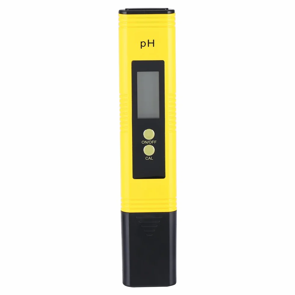0.01 Rozdzielczość Cyfrowy miernik pH, przenośny automatyczny miernik pH LCD Tester jakości wody do wody pitnej do użytku domowego, akwarium, basenu, laboratorium.