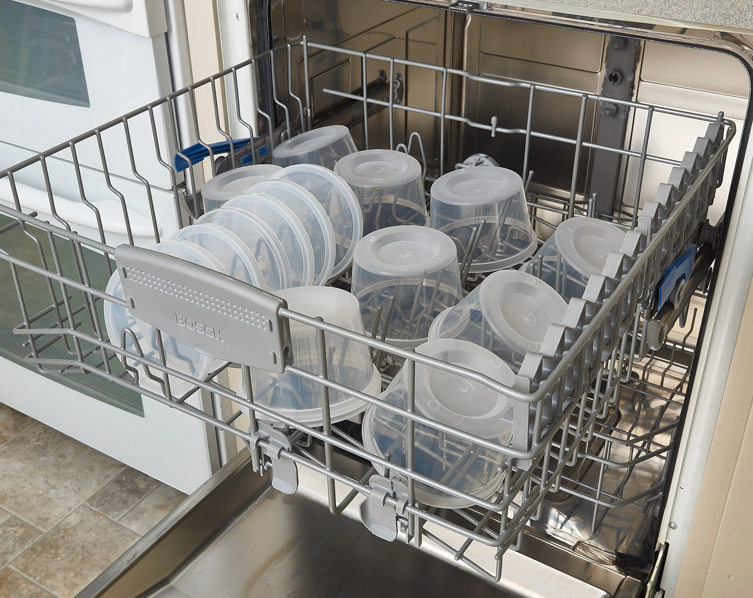 DuraHome Pojemniki do przechowywania żywności z pokrywkami 230 ml, 470 ml, 900 ml, zestaw combo, 70 zestawów bez BPA, szczelny, okrągły, przezroczysty pojemnik na wynos, do gotowania w kuchence