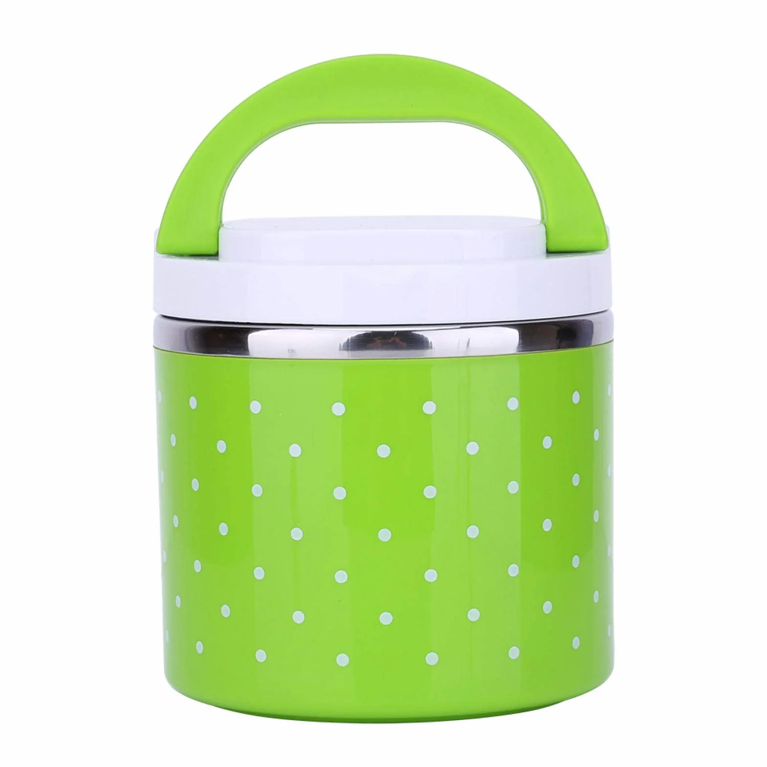 Pojemnik Termiczny na Jedzenie 630 ml ze Stali Nierdzewnej, Lunch Box Utrzymujący Ciepło dla Dorosłych i Dzieci, Szczelny Pojemnik na Posiłki, Przenośny Termos Obiadowy do Szkoły i Pracy