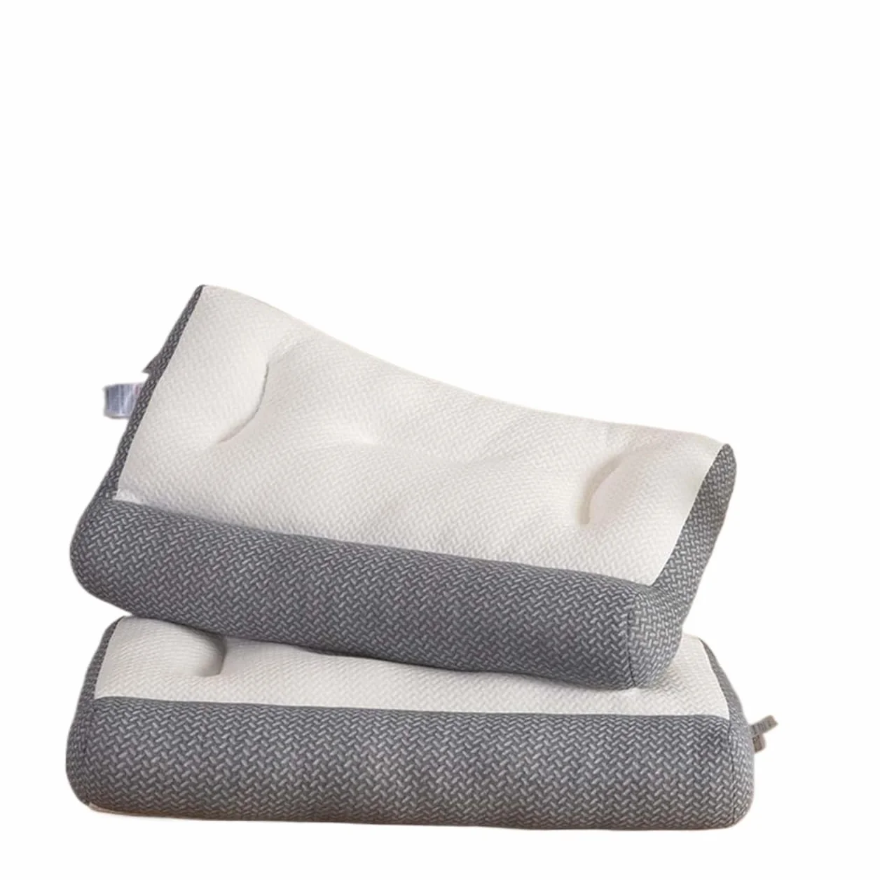 Poduszka szyjna. Poduszka ergonomiczna, poduszka ortopedyczna szyjki macicy, regulowana ergonomiczna poduszka ortopedyczna do łóżka odpowiednia do wszystkich pozycji spania, ulga w bólu pleców i ramio