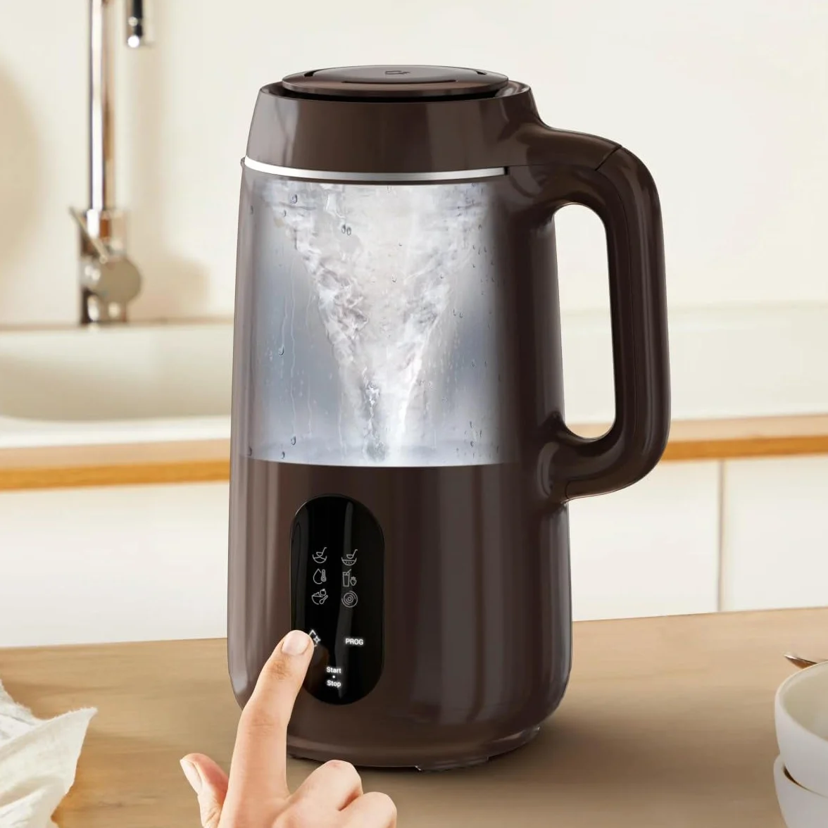 Moulinex Multisoup, blender, 6 programów kulinarnych, nieskazitelne konsystencje, bezpieczny, LM5629F0