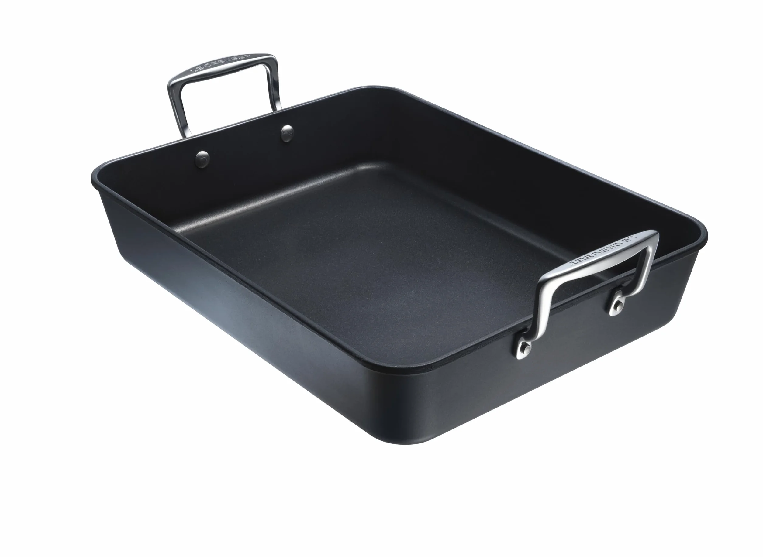 Le Creuset Blacha do Pieczenia, Aluminium, Czarny/Srebrny, 41.3 x 27.9 x 10.9 cm