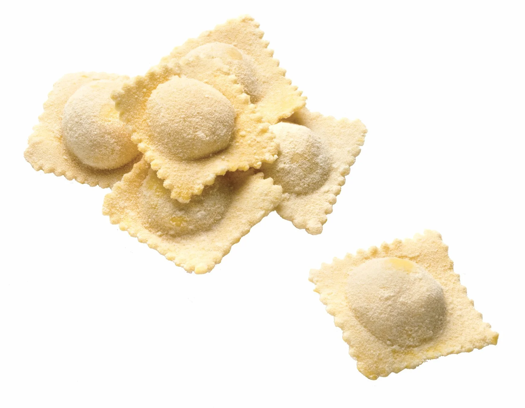 Metaltex Zestaw 2 stempli i foremek do ravioli ze stali nierdzewnej, kwadratowe i okrągłe, stal stopowa, srebrny