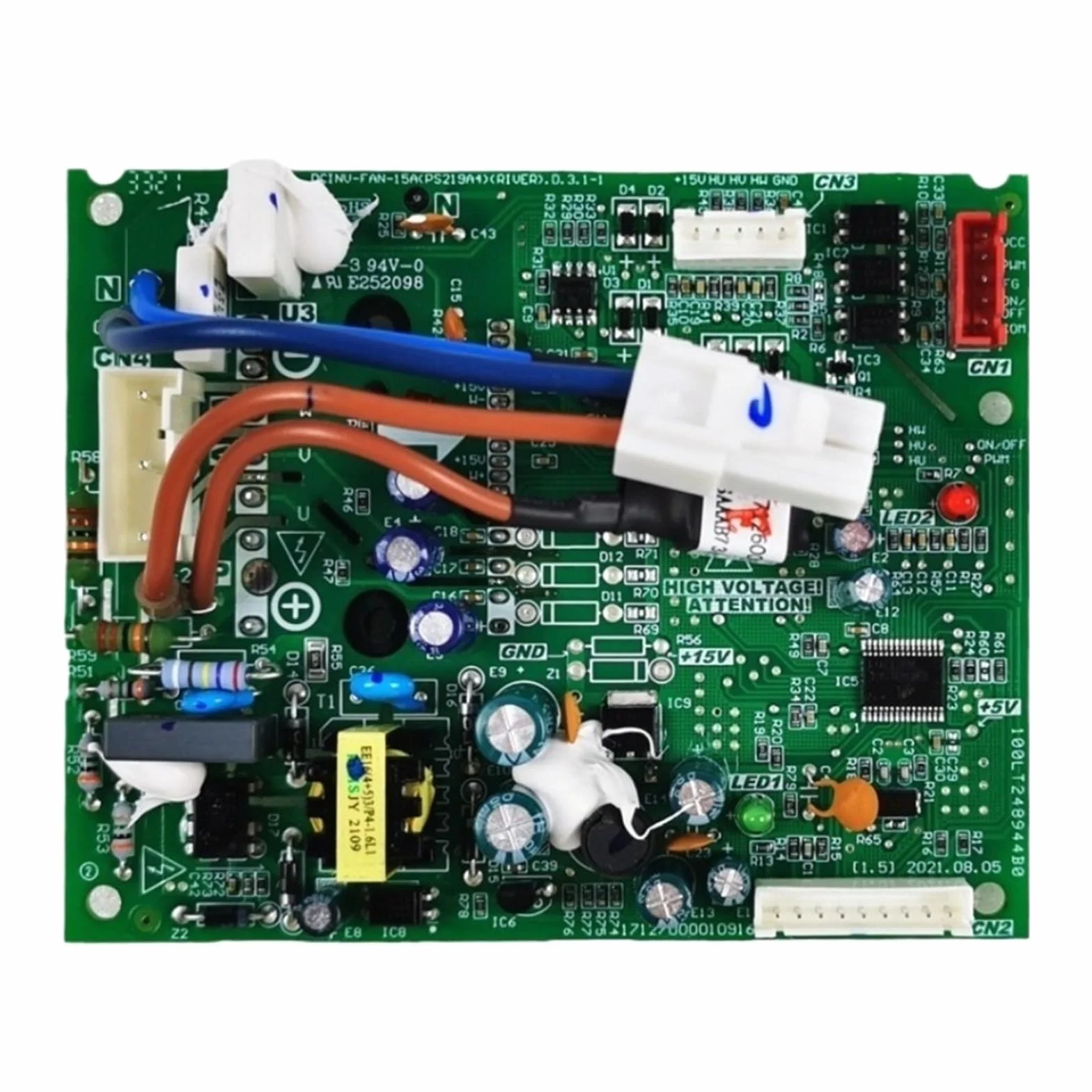DCINV-FAN-15A (PS21964).D.1.1-1 Płyta sterująca jednostki zewnętrznej do obwodu klimatyzatora PCB części zamiennych