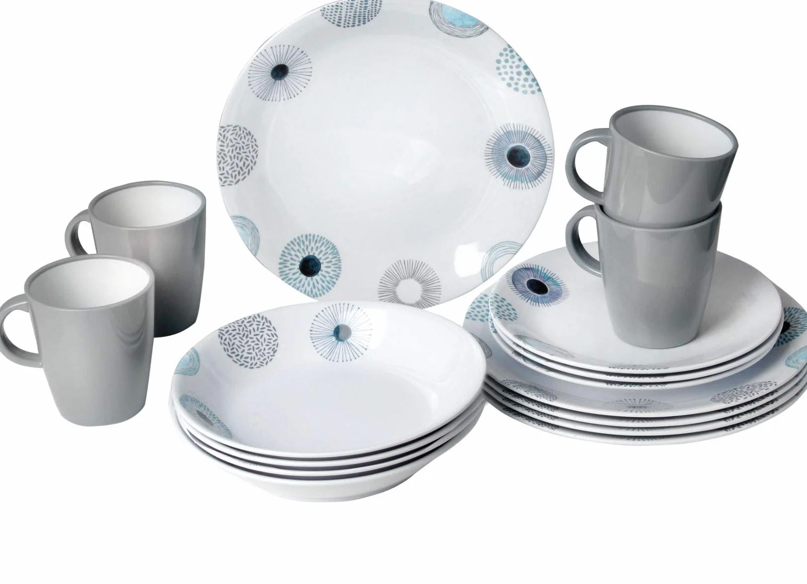BRUNNER Lunch Box Zestaw Płyty Deep Sea 16 Sztuk
