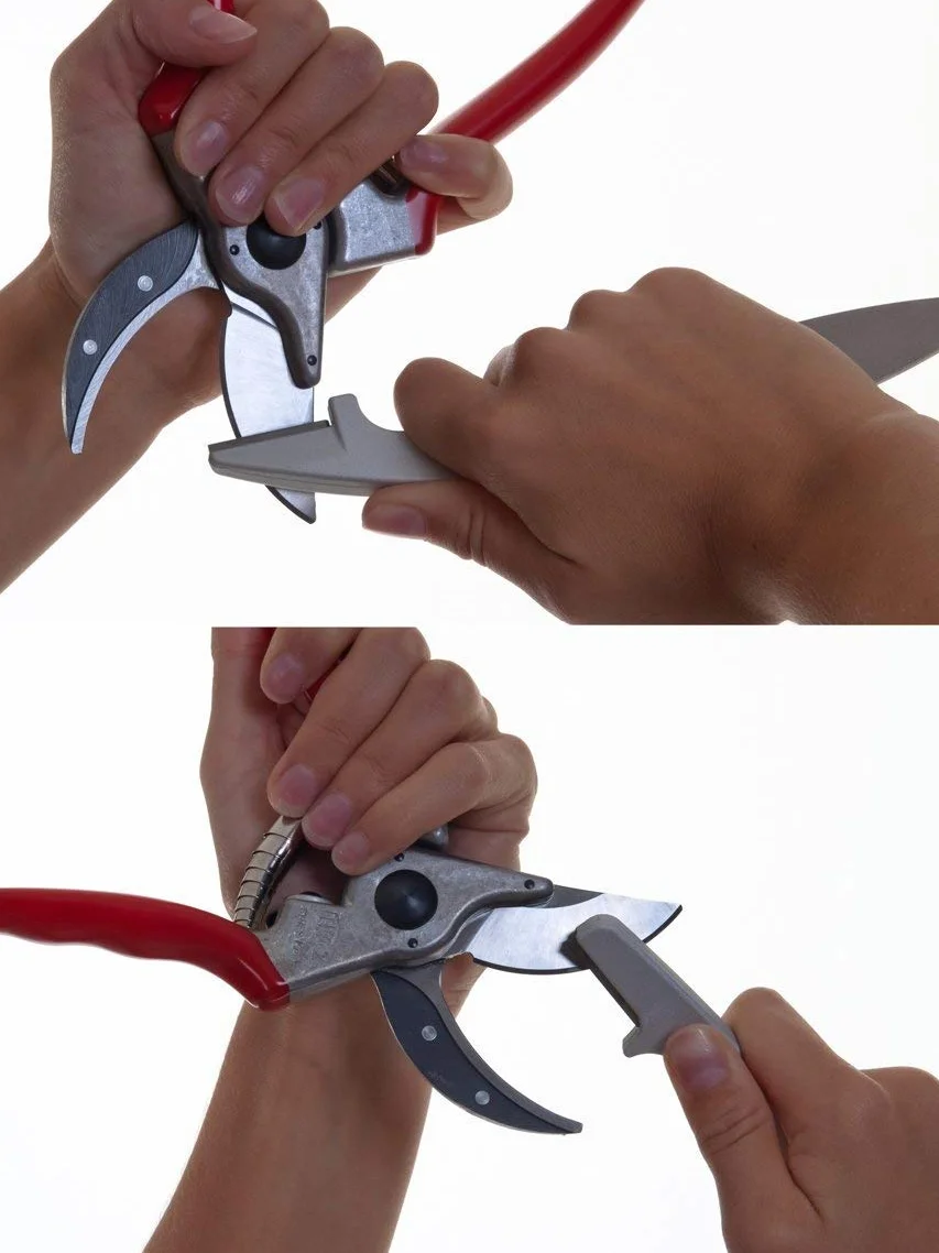 iSTOR Professional Swiss Sharpener – ostrzałka dla rzemieślników, gospodarstwa domowego i ogrodu, dużych noży kuchennych, noży do kopyt, sekatorów lub nożyczek ogrodowych