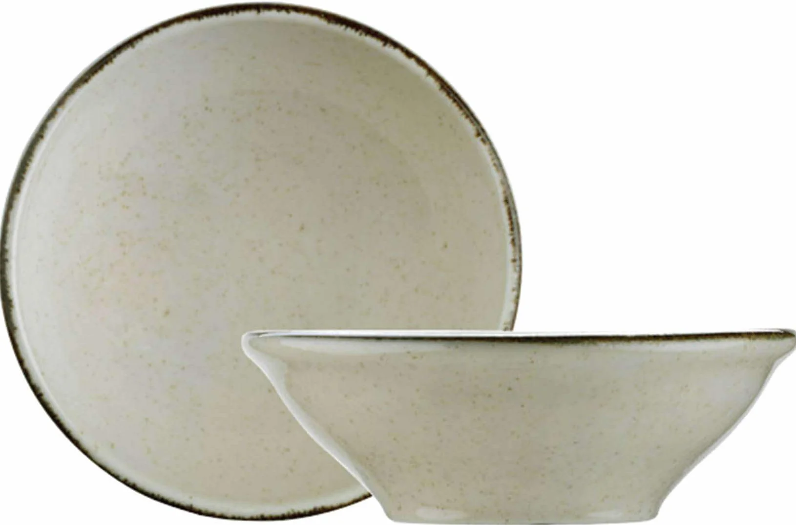 Zestaw obiadowy z cynamonu, 24 sztuki, 100% porcelana, w zestawie talerze serwisowe, miski i talerze deserowe, bezpieczne mycie w zmywarce i mikrofali, eleganckie i trwałe wzornictwo