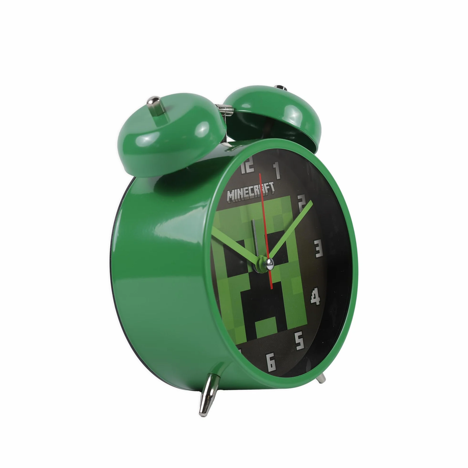 Accutime Minecraft Kids Creeper Twin Bell budzik