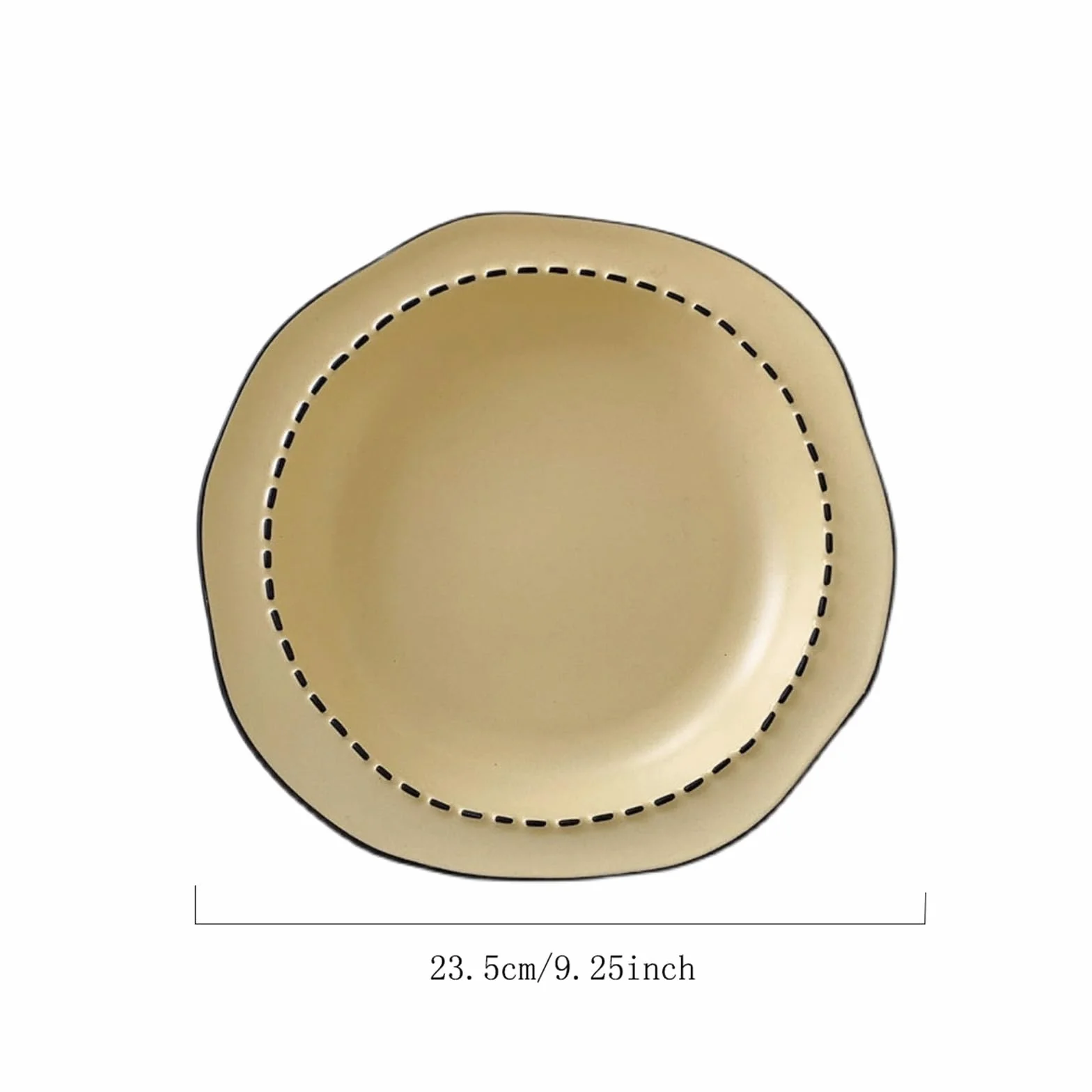 Talerz obiadowy, ceramiczny, zestaw zastawy stołowej, nieregularna miska na ryż, miska na zupę, ceramiczny talerz na warzywa, paski, domowe miski i naczynia do kuchni, restauracji