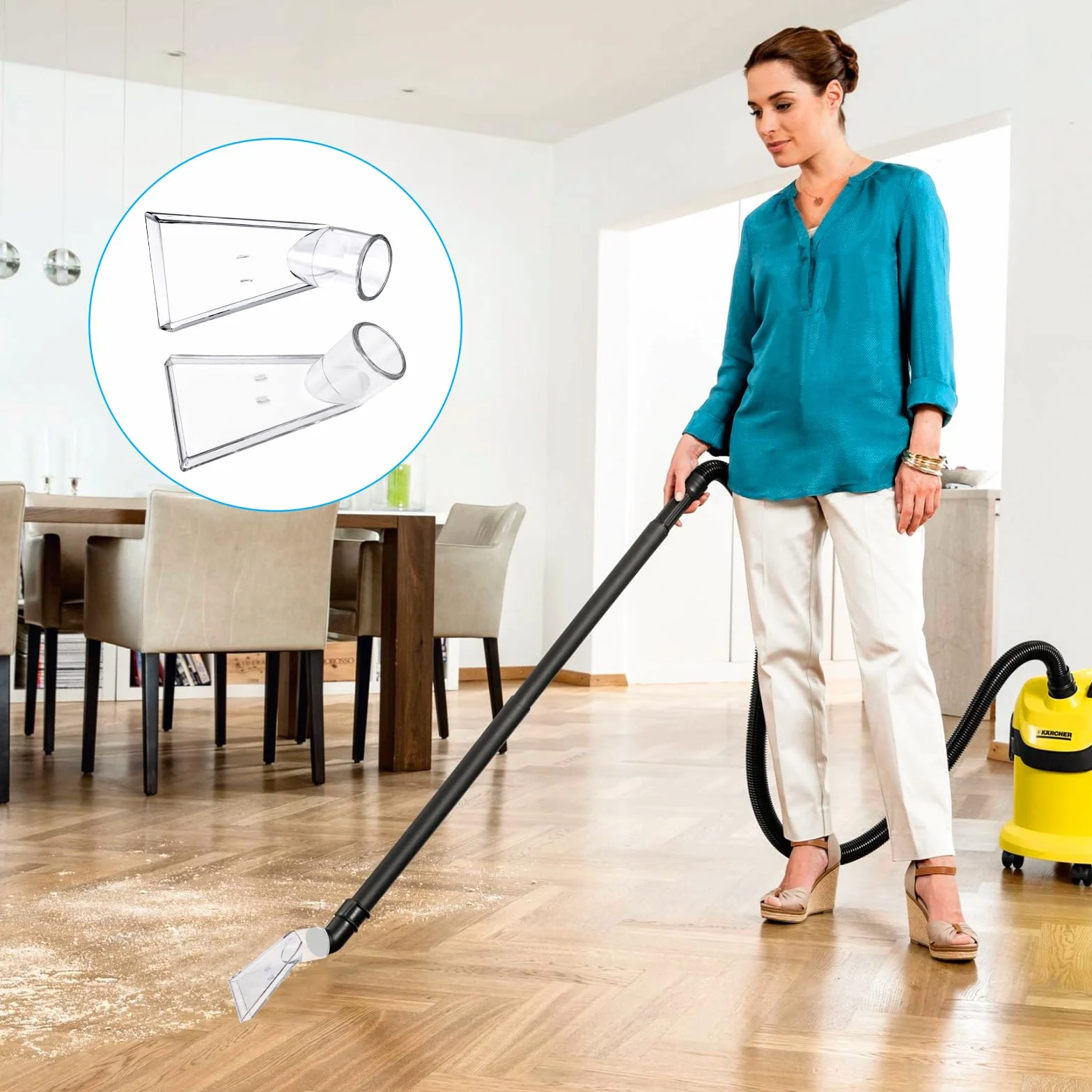 SOPHISTICATE 1 szt. Końcówka do odkurzacza samochodowego, uniwersalne uniwersalne końcówki do odkurzacza wielokrotnego użytku do większości zaczepów, do sofy do pielęgnacji samochodu Pikowanie dysz na
