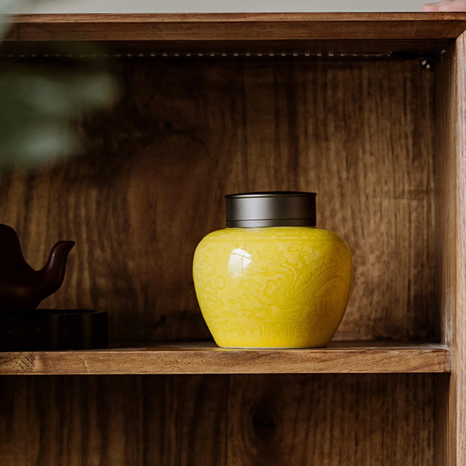 Praktyczny Vintage chiński słoik ceramiczny, 500 ml | Słoik na herbatę, przyprawa kuchenna, słoik na przyprawy do kawy