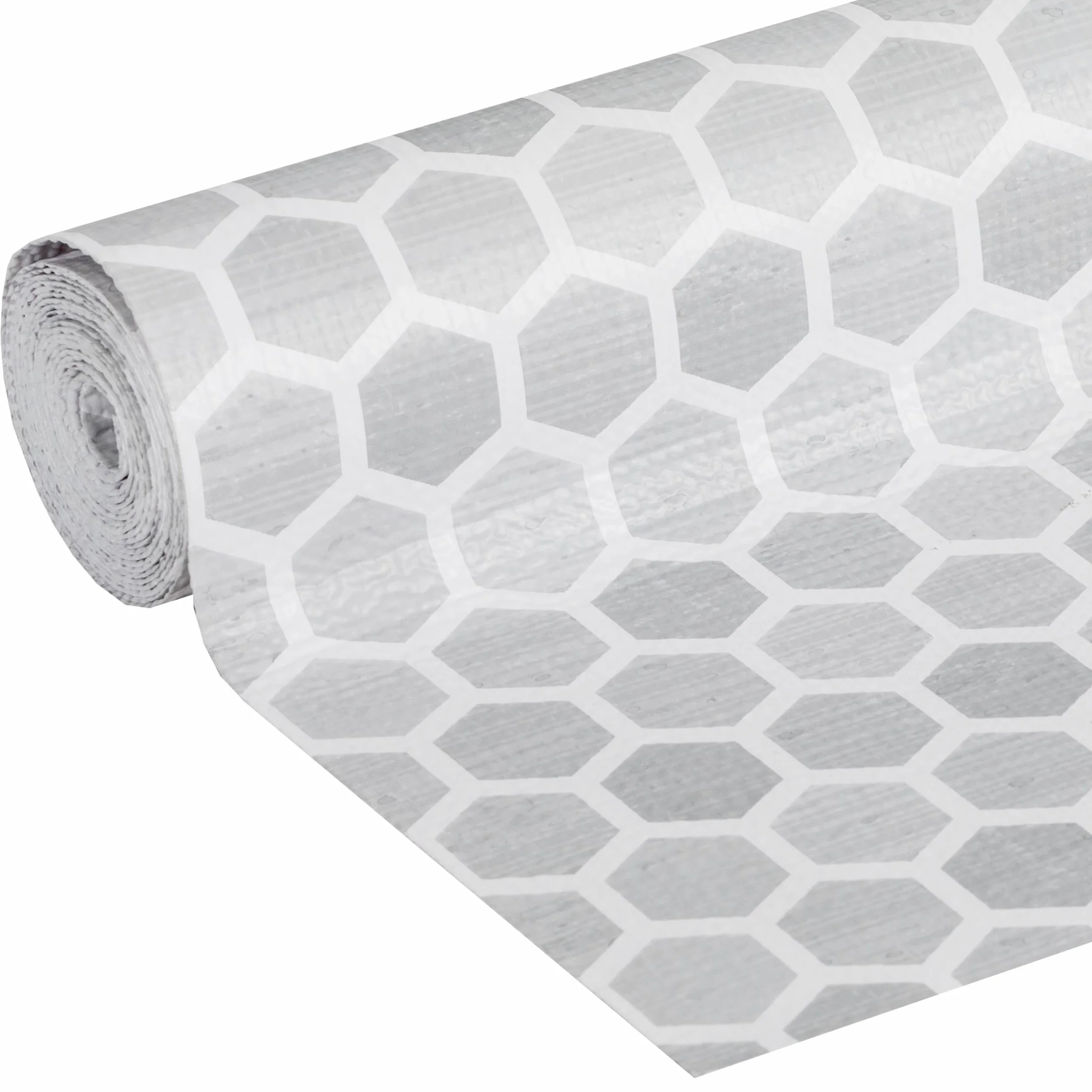 Gładki top EasyLiner do szafek i szuflad, łatwy w instalacji i przycięciu w celu dopasowania, papier do półek i wkładka do szuflad, antypoślizgowa, 30 cm x 3 m, opakowanie projektowe, kolor szary