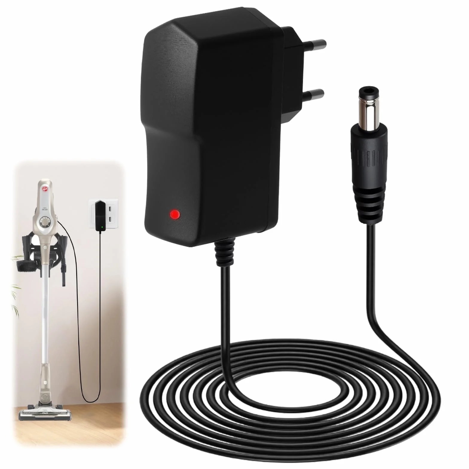 26V 500mA Ładowarka do Hoover H-Free 100 200 300 500 700 800, adapter do odkurzacza HF122RH