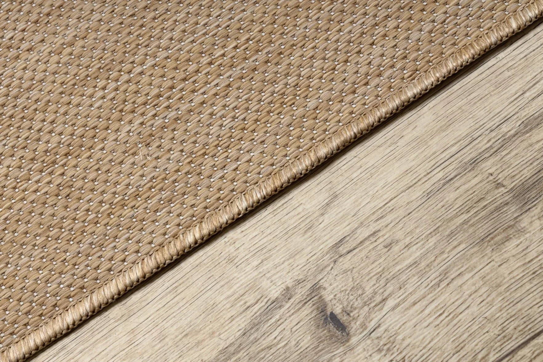 Bieżnik SISAL SION Melange płasko tkany Natural ekrü 80 cm 80 x 180 cm beżowy