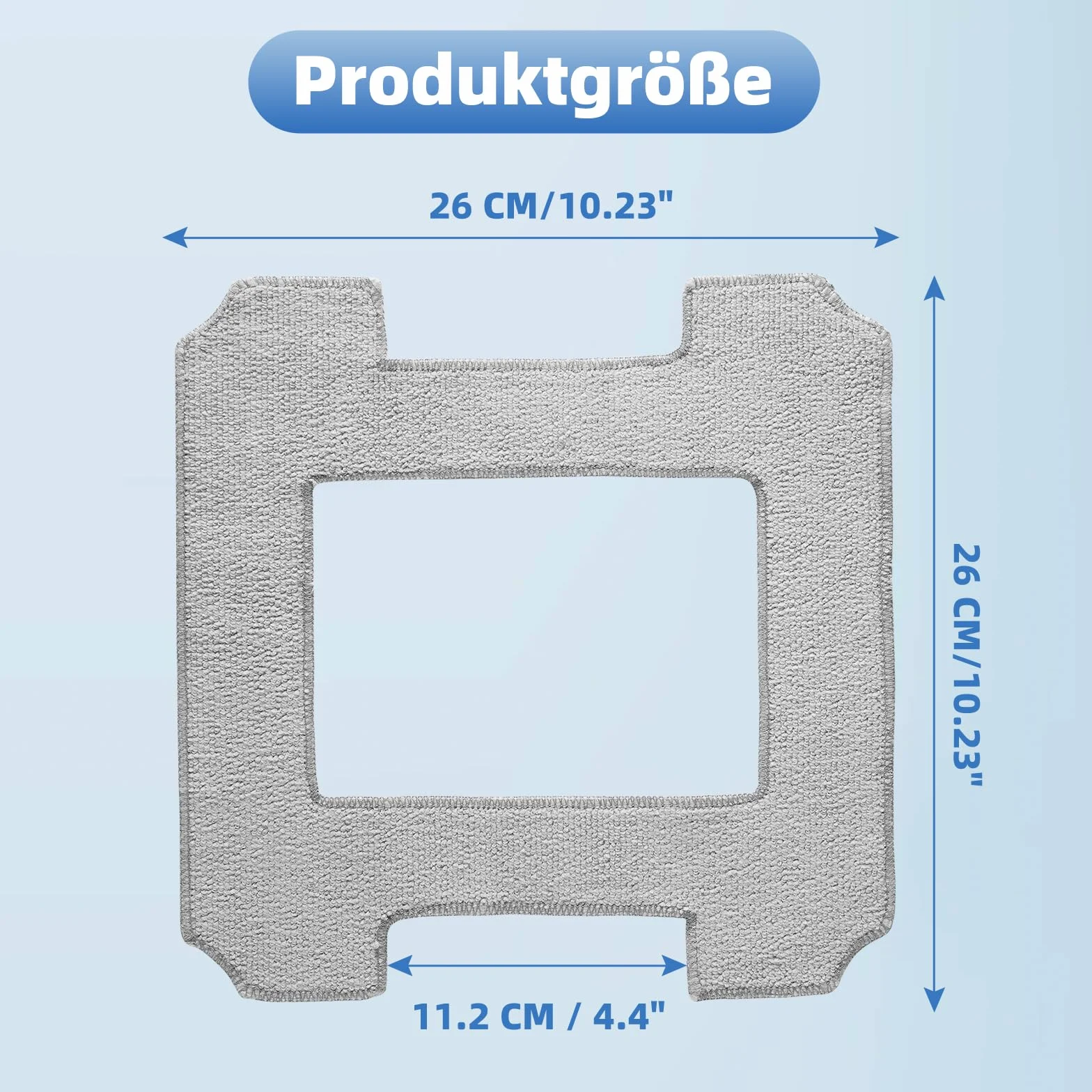 16 sztuk ściereczek do czyszczenia ECOVACS Winbot W2 PRO Omni / W2 PRO / W2 / W1 PRO / W1 PRO / W1 robot do mycia okien, zmywalna podkładka do czyszczenia okien, akcesoria