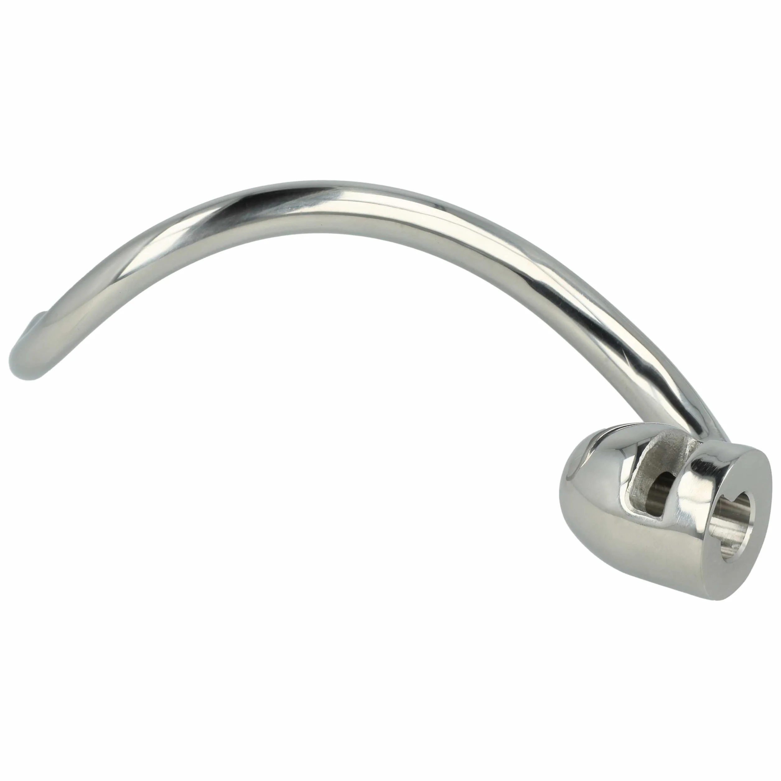 vhbw Zamienny hak do ugniatania do KitchenAid 5K7SDH do robota kuchennego, łopata, 18 x 6 cm, stal nierdzewna, srebrny