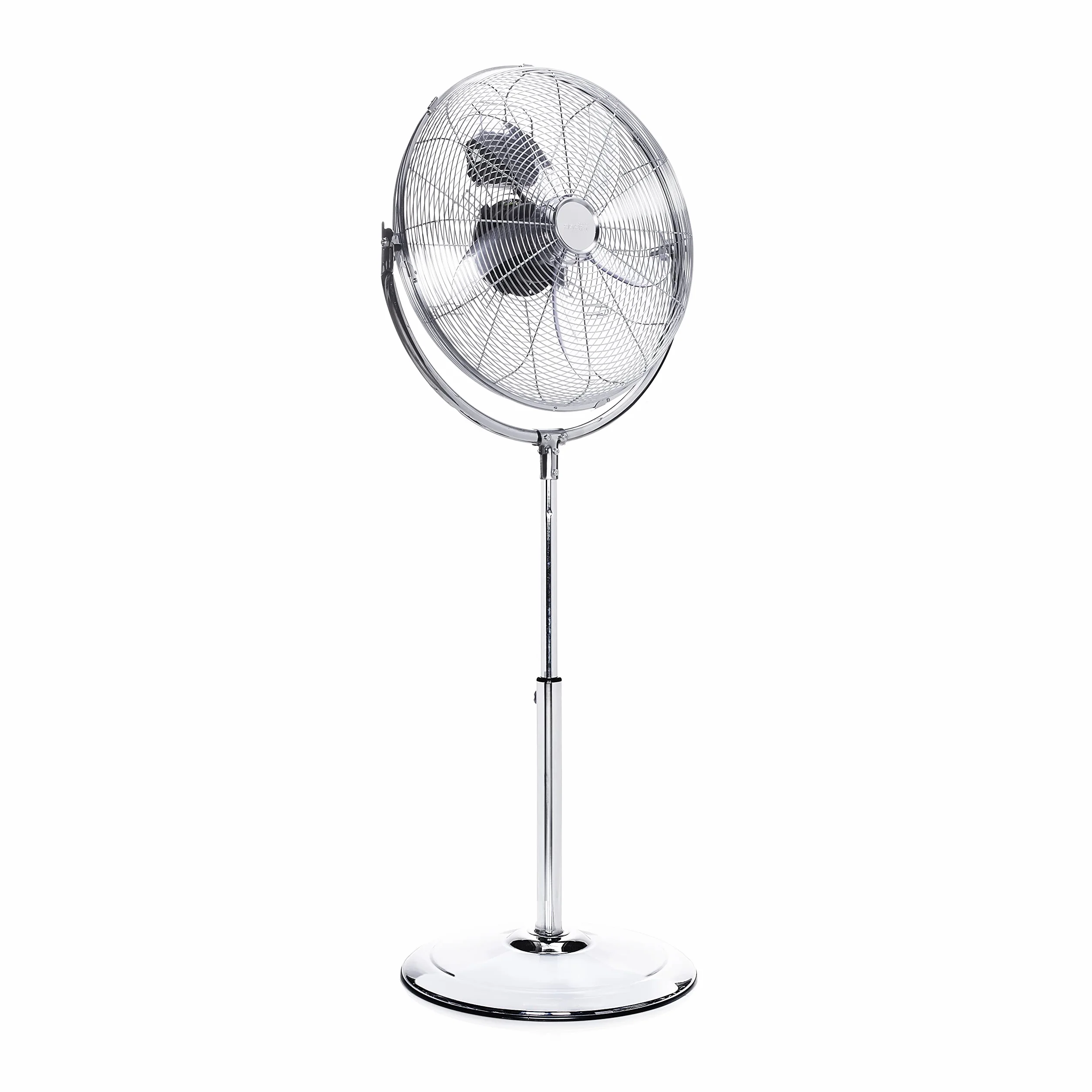 Tristar VE-5975 wentylator stojący z metalu o dużej prędkości – 100 W – 45 cm Ø – 3 stopnie – oscylacja 130°