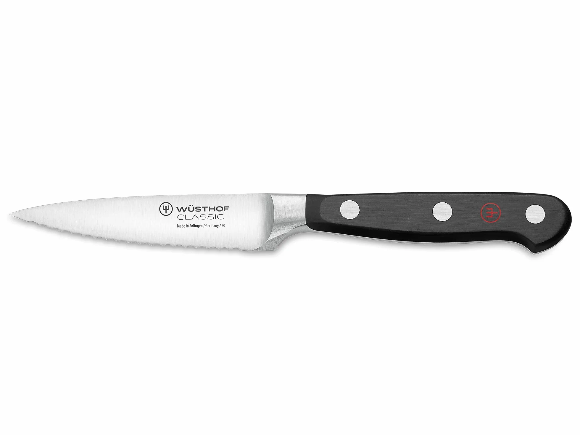 Wüsthof Gemüsemesser, Classic (1040100409), 9 cm Klingenlänge, geschmiedet, rostfreier Edelstahl, scharfes Küchenmesser für Gemüse und Obst