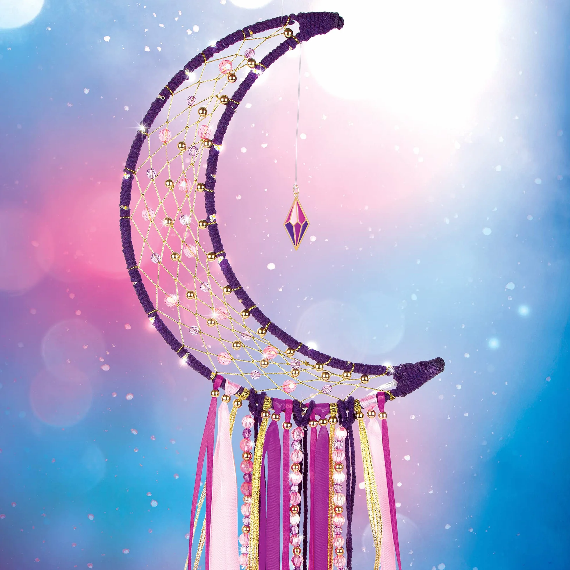 Make It Real Skylight Moon Dream Catcher Fairy Lights