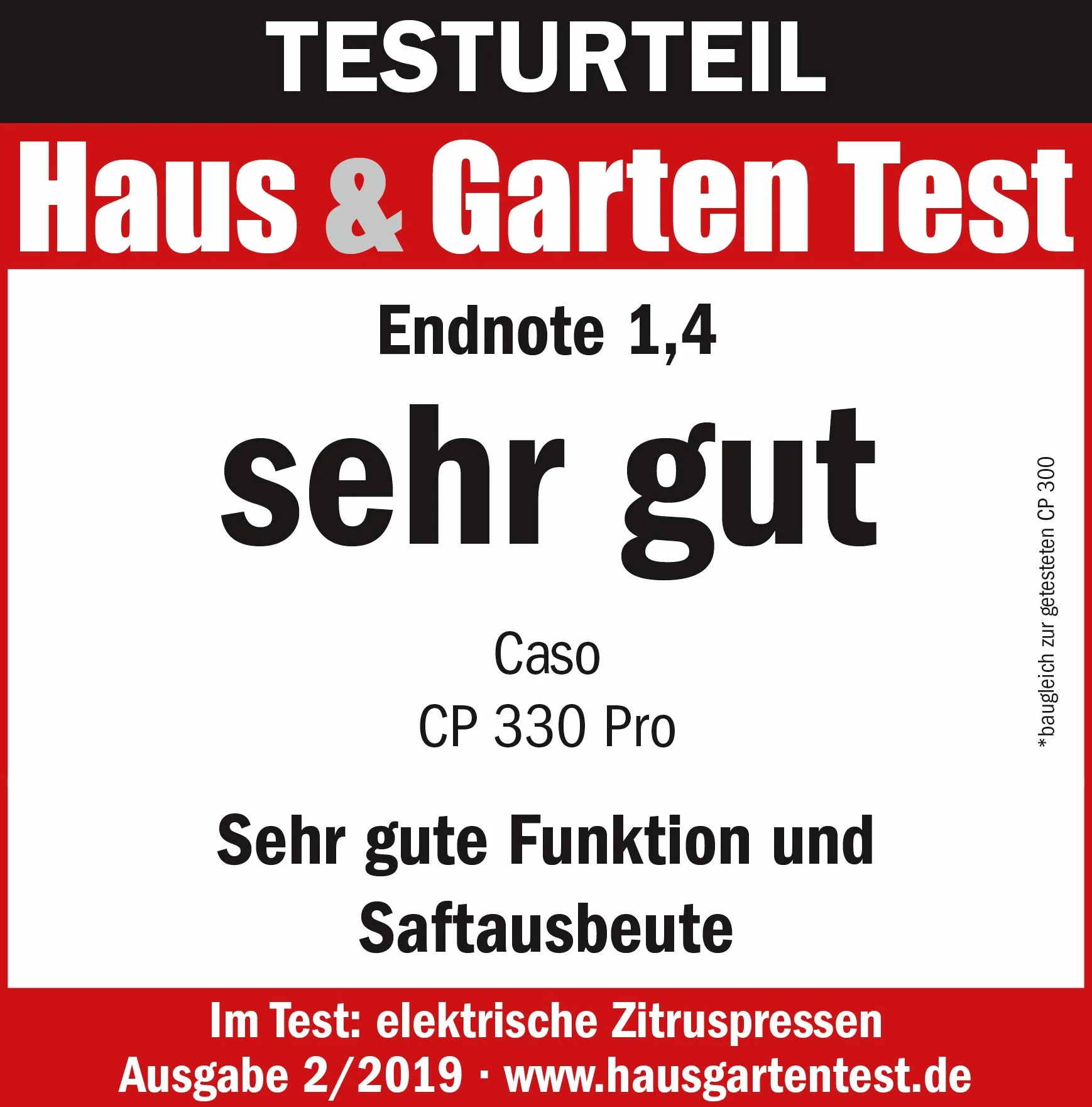 CASO CP AA8330 Pro Design wyciskarka do soków ze stali nierdzewnej